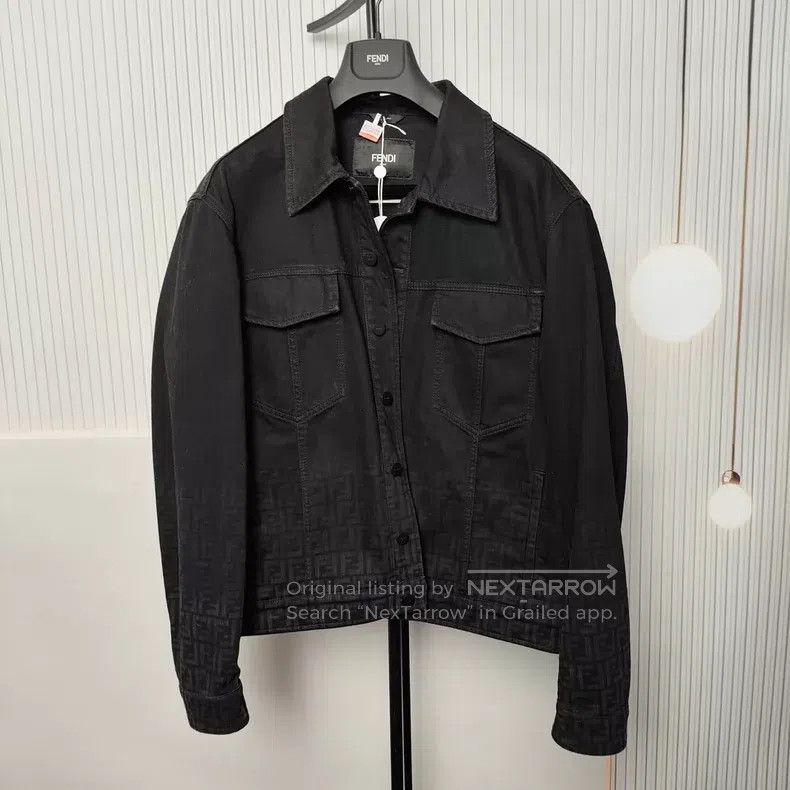 Fendi Fendi Cotton Men's Jacket Size US L / EU 52-54 / 3 - 1 Thumbnail