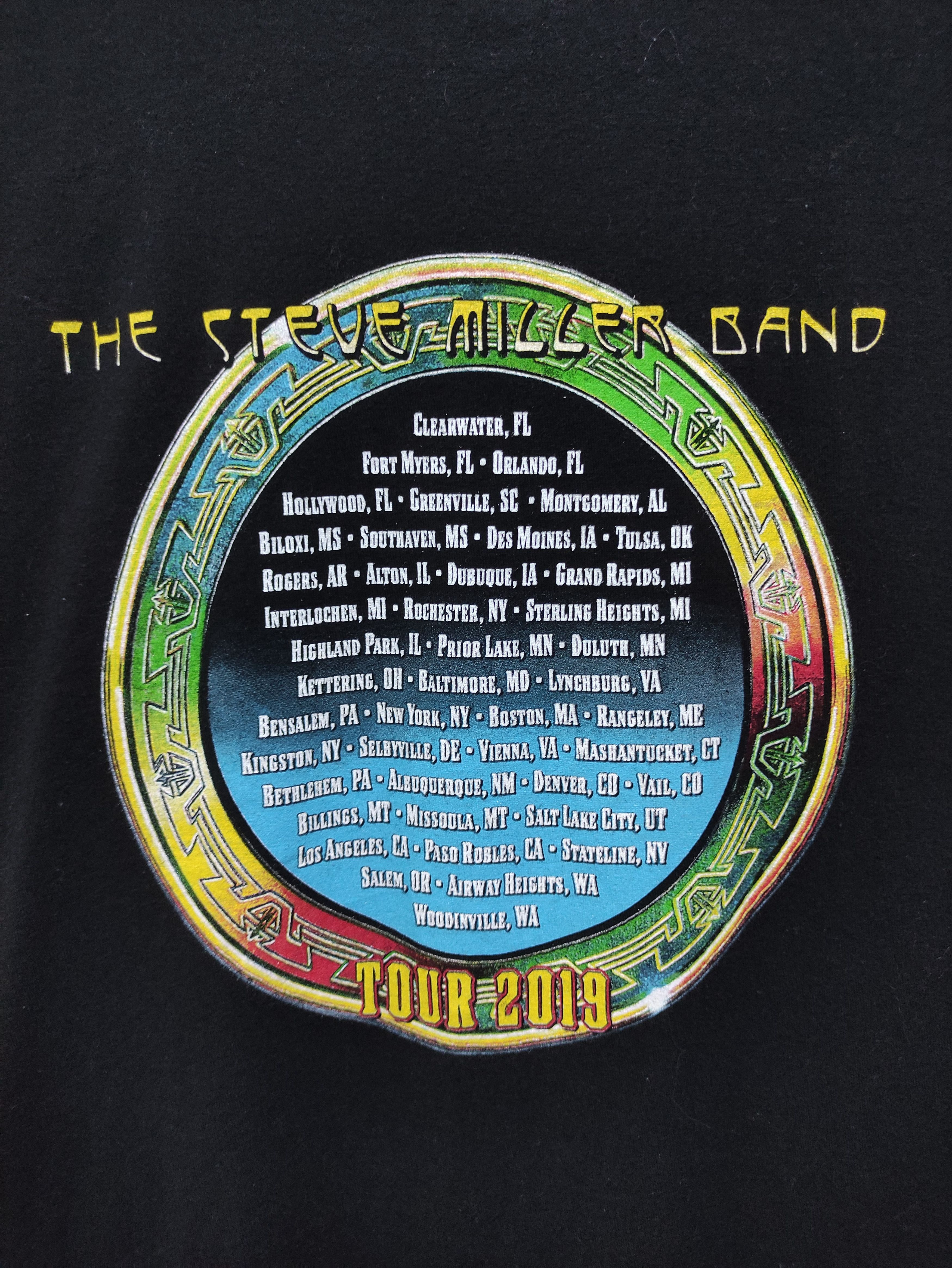 Band Tees The Steve Miller Band tour 2019 rock band tee Size US L / EU 52-54 / 3 - 4 Thumbnail