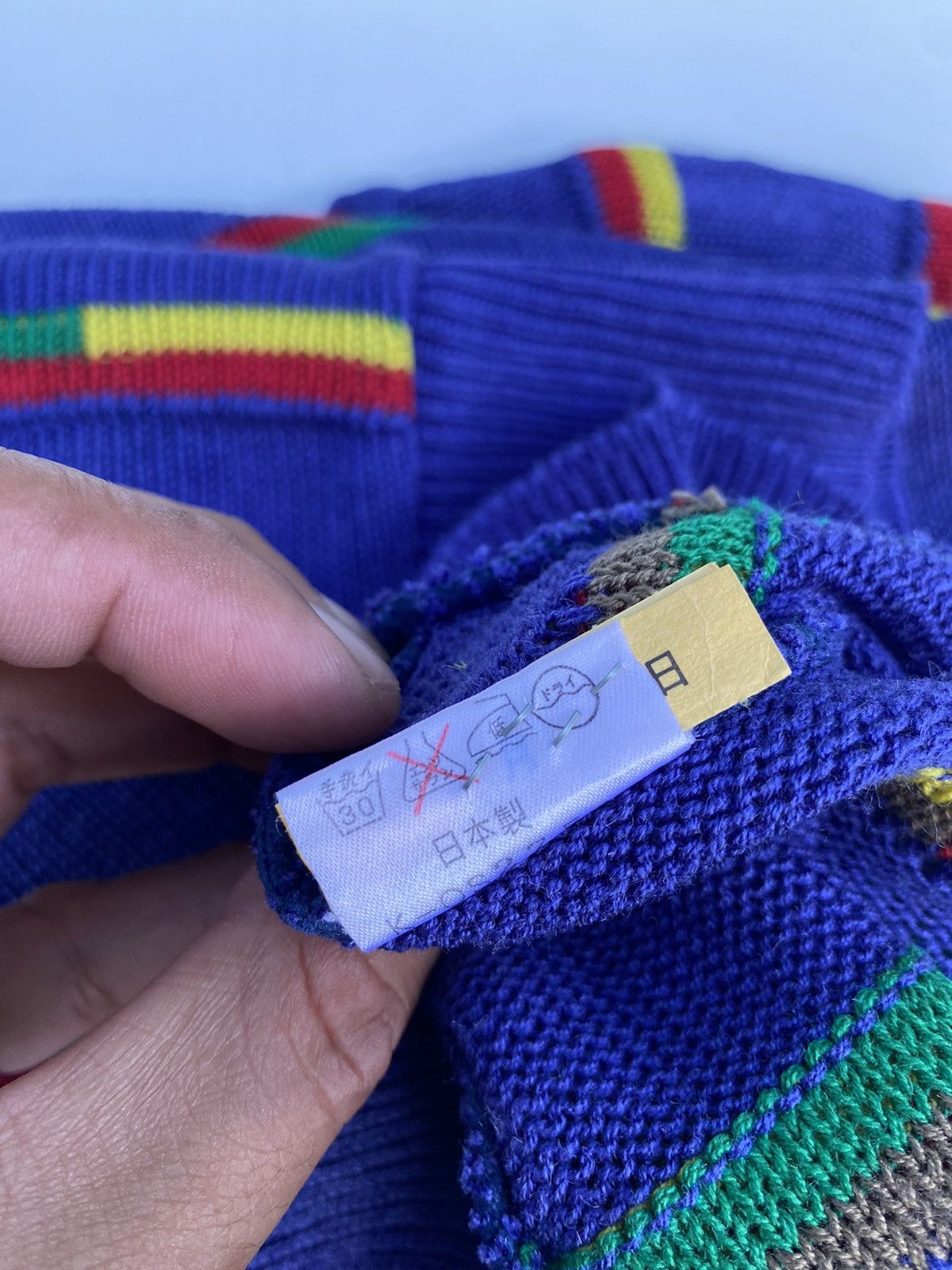 Japanese Brand × Vintage Vtg Japanese Brand Sweater Size M / US 6-8 / IT 42-44 - 8 Thumbnail