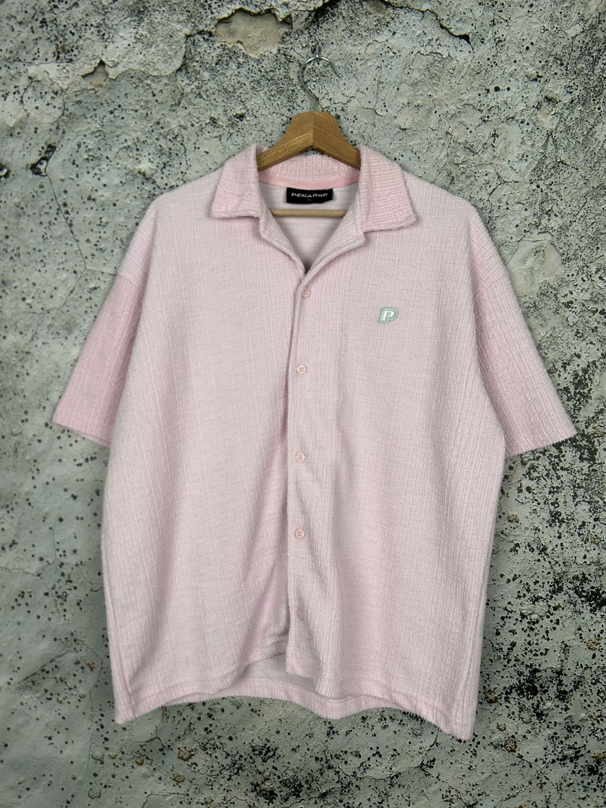 Vintage Pegador Towel Pink Hawaiian Shirt Summer Streetwear Hype Size US XS / EU 42 / 0 - 1 Thumbnail