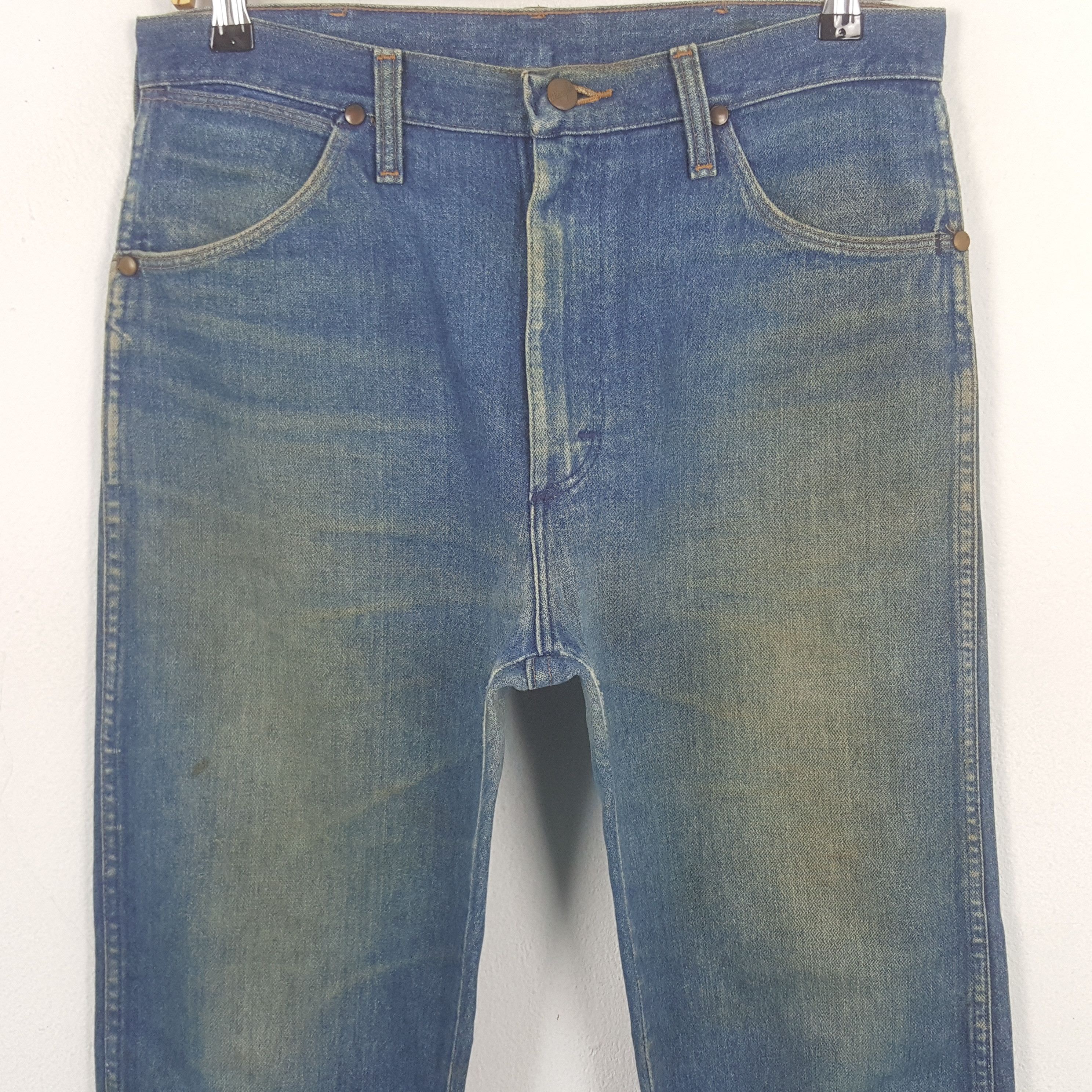 Wrangler Vintage Wrangler American Regular Style Denim Jeans RR17 Size US 32 / EU 48 - 2 Thumbnail