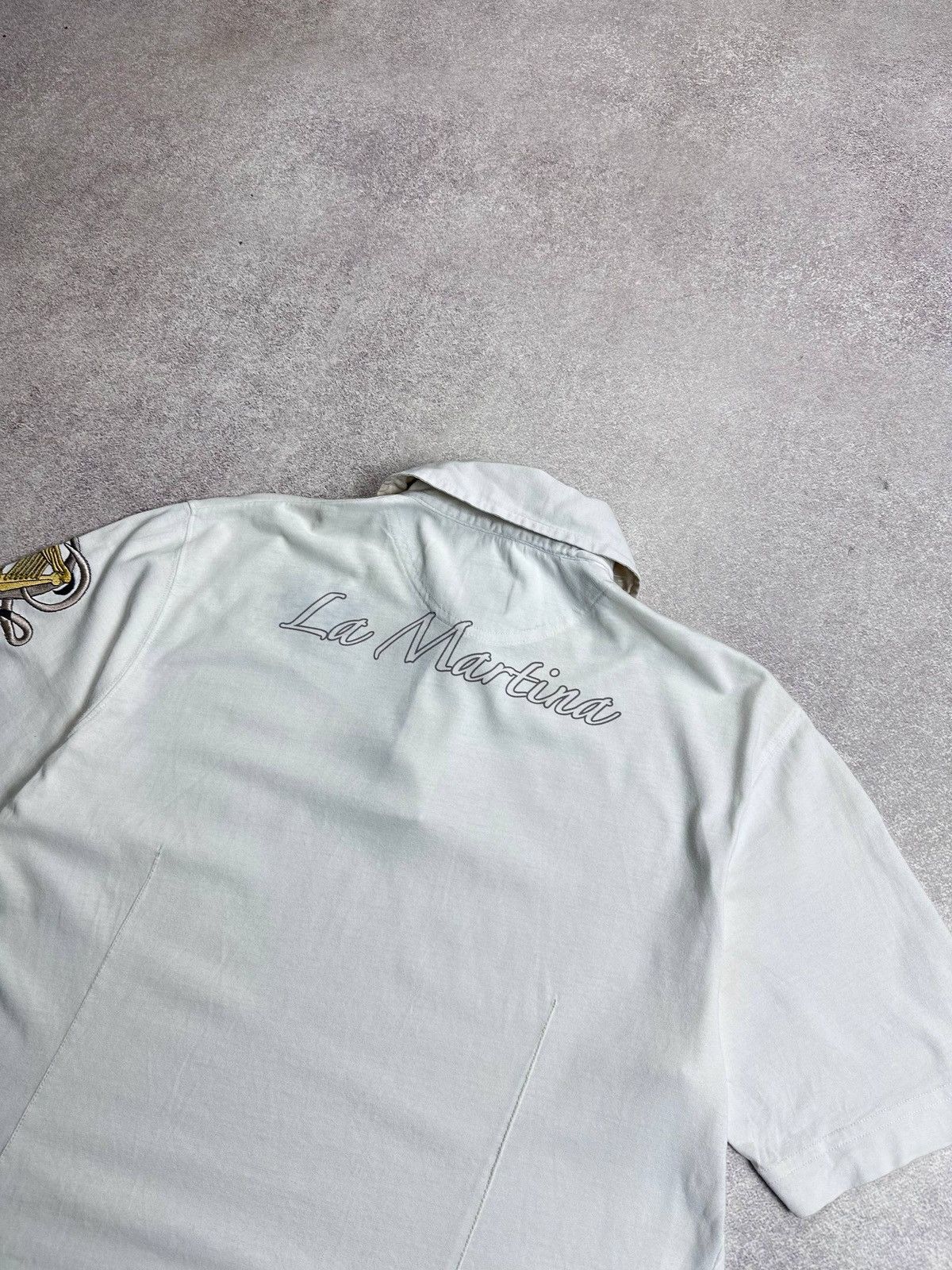 La Martina Vintage 90s La Martina Archival Polo Shirt L Size US L / EU 52-54 / 3 - 7 Thumbnail