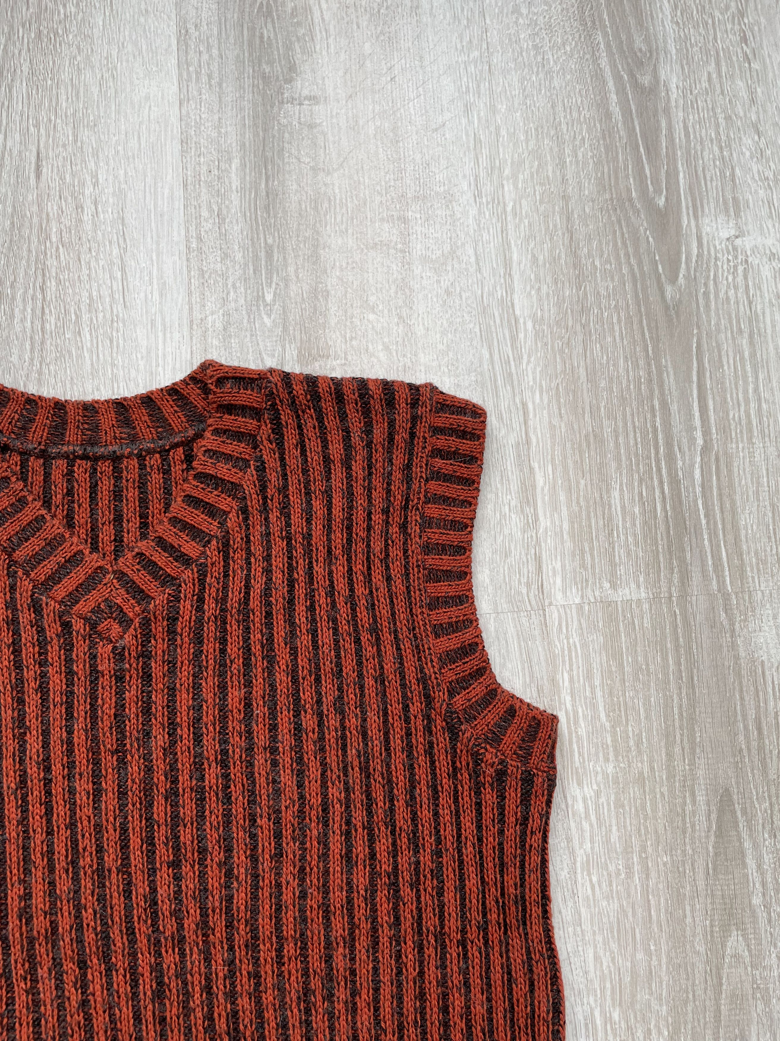 Vintage Vintage Knit Vest Size US S / EU 44-46 / 1 - 3 Thumbnail