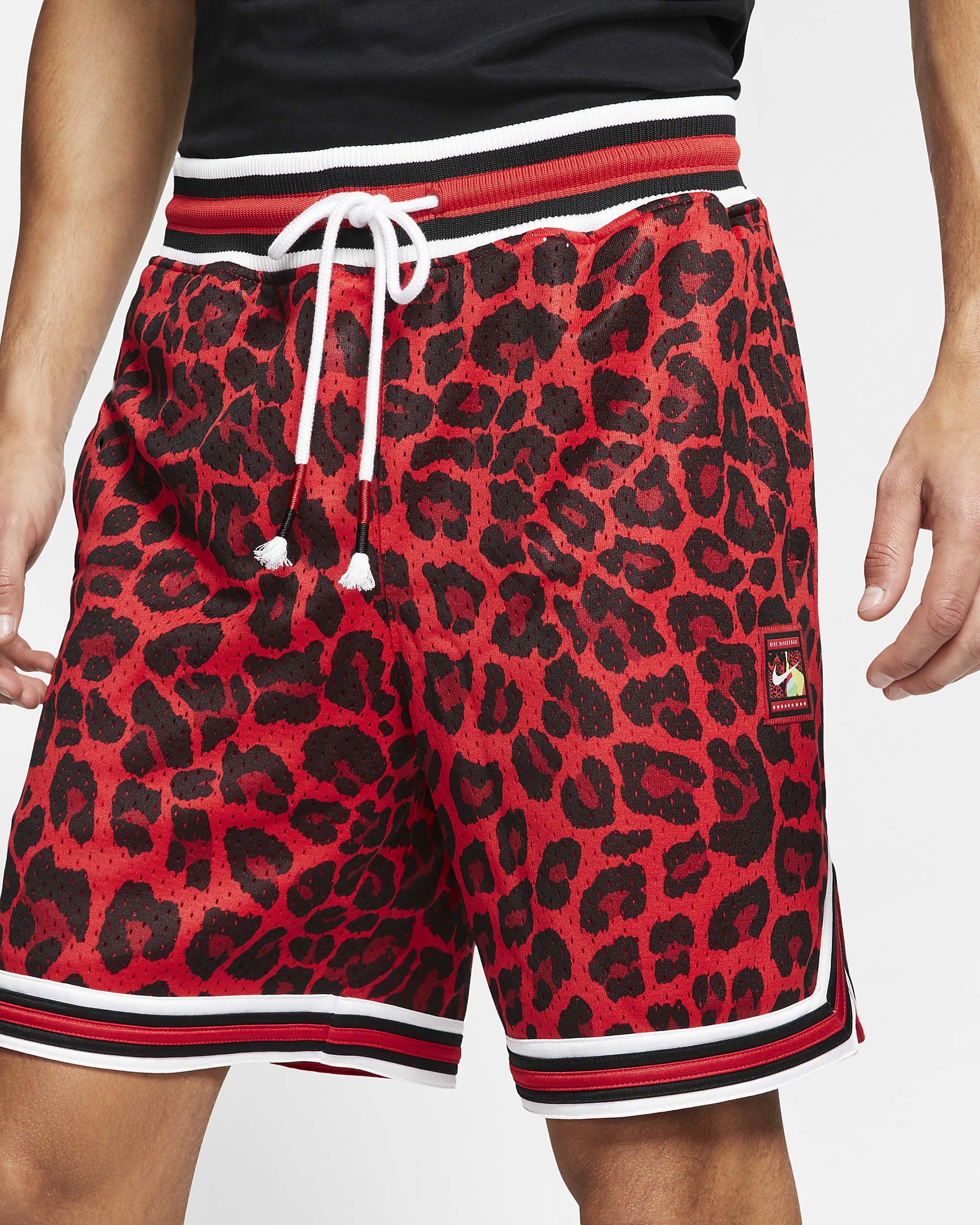 Leopard print basketball shorts online