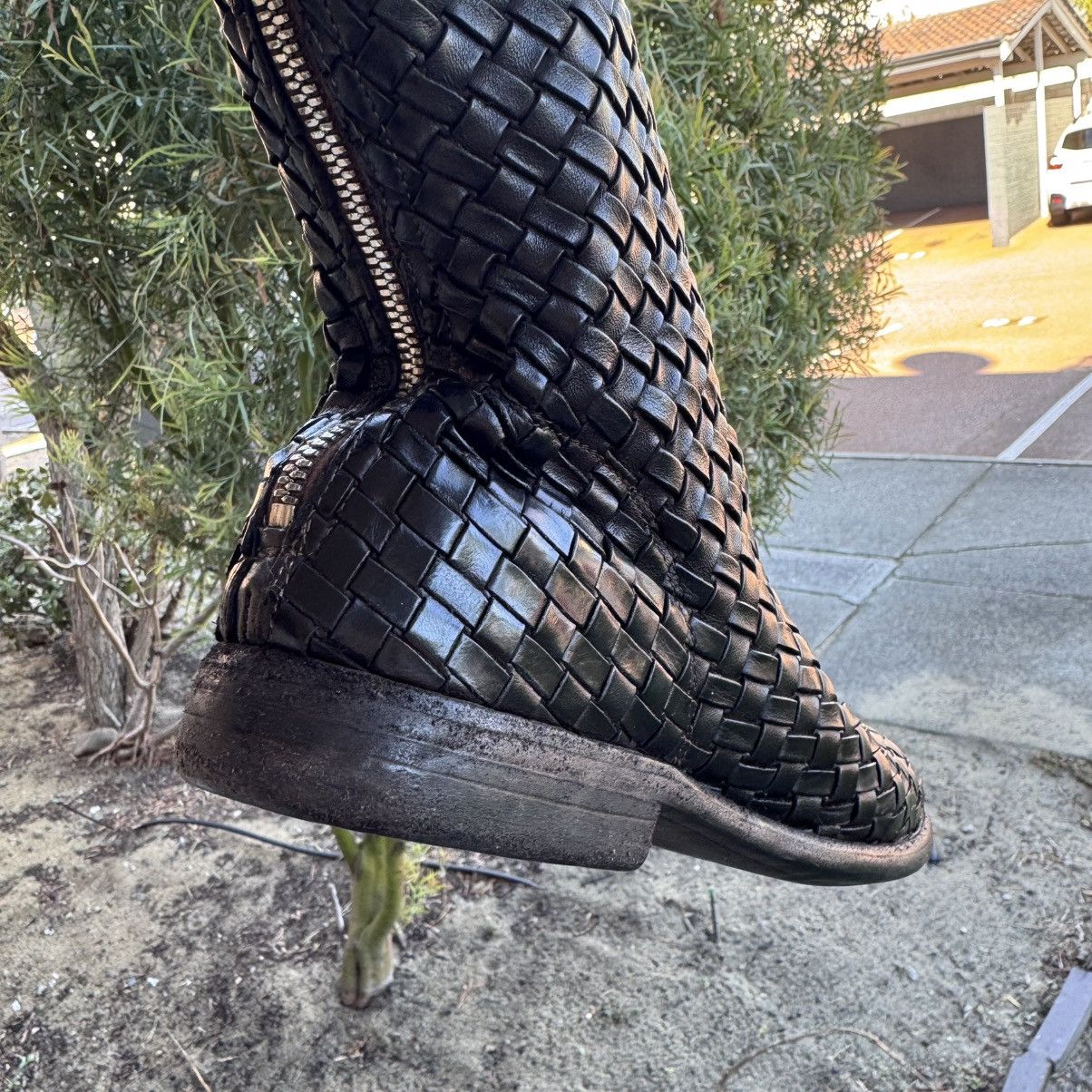 Guidi Rare, brand-new Guidi Archive 989 woven long boots, size 42 Size US 9 / EU 42 - 7 Thumbnail