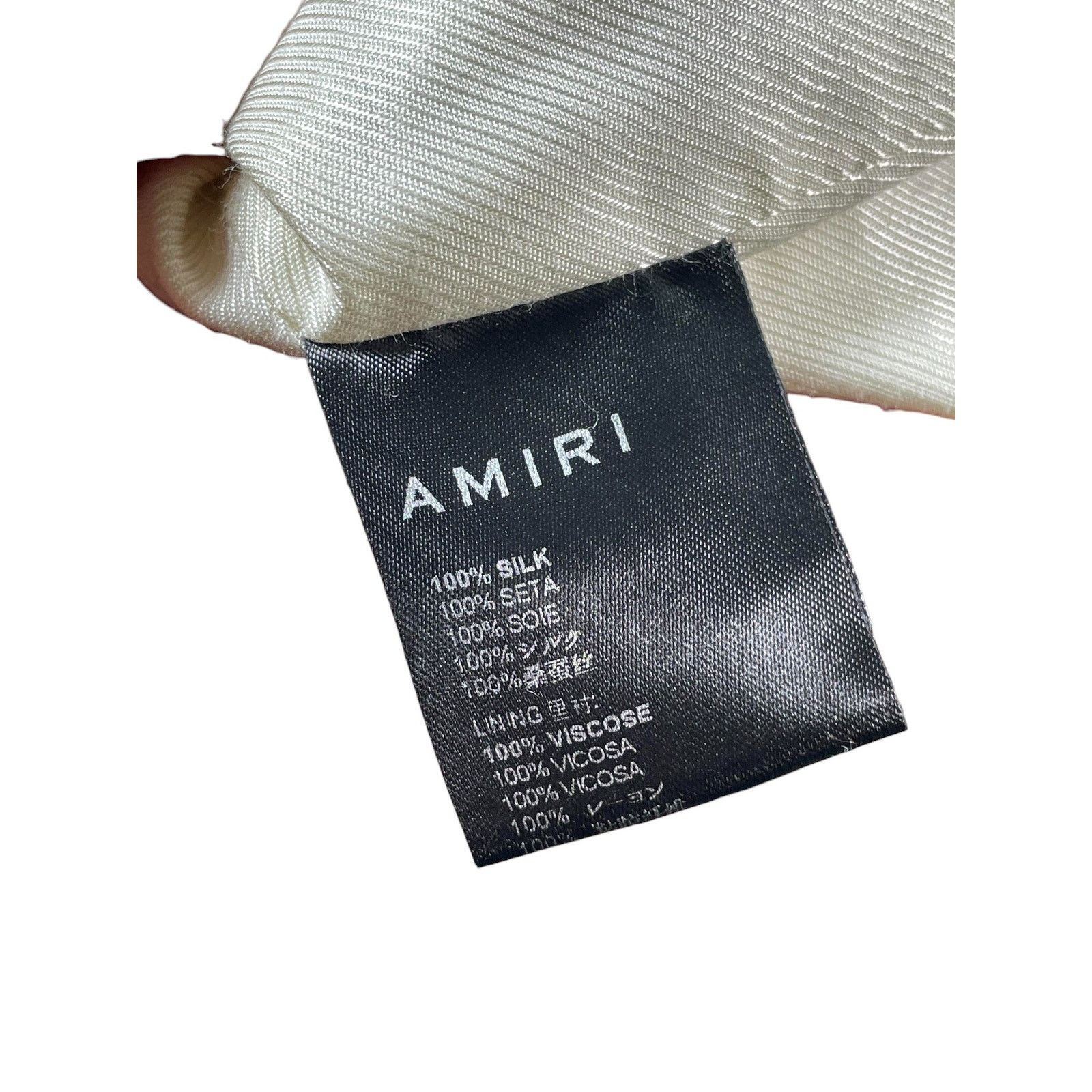Amiri Amiri Rum Label Silk Jacket Size US L / EU 52-54 / 3 - 4 Thumbnail