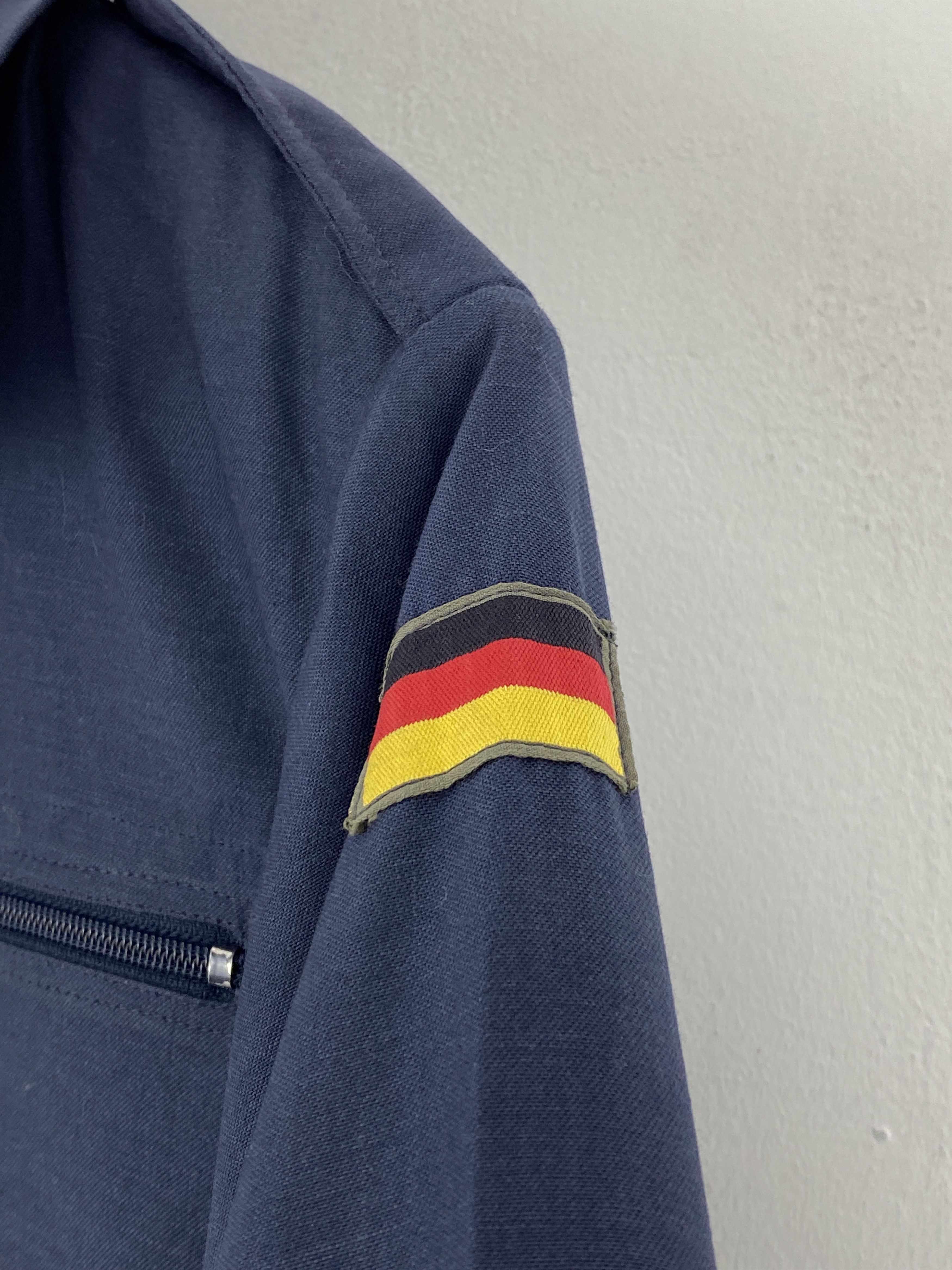 Vintage 80s Vintage Germany Military Denim Jacket J1806 Size US XS / EU 42 / 0 - 6 Thumbnail