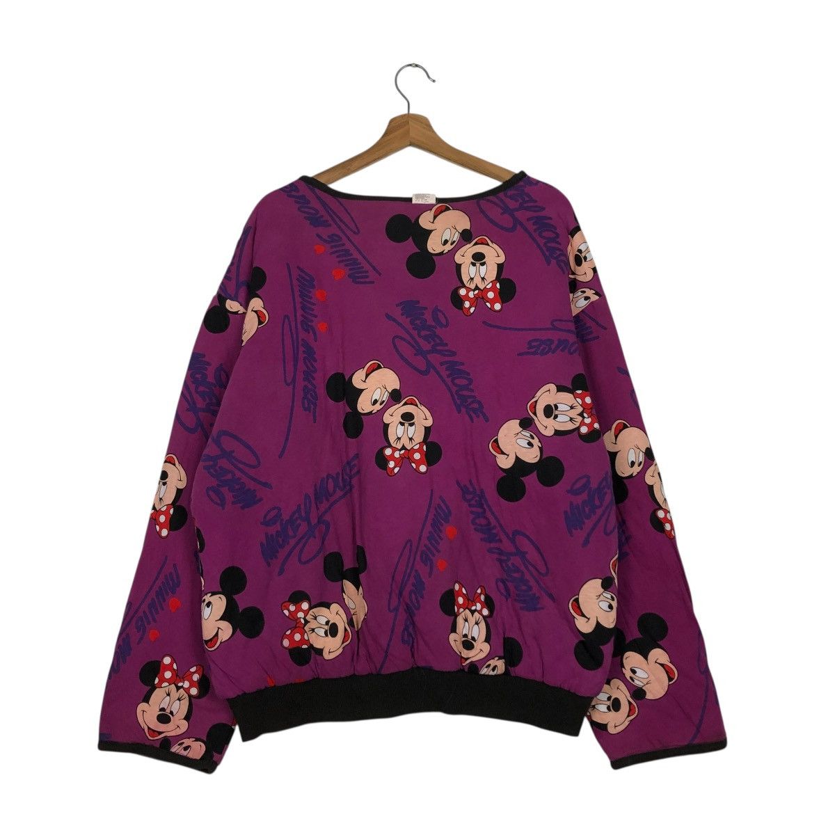 Mickey Mouse 🔥VINTAGE SWEATSHIRT DISNEY MICKEY MOUSE FULL PRINT RARE Size US M / EU 48-50 / 2 - 10 Thumbnail