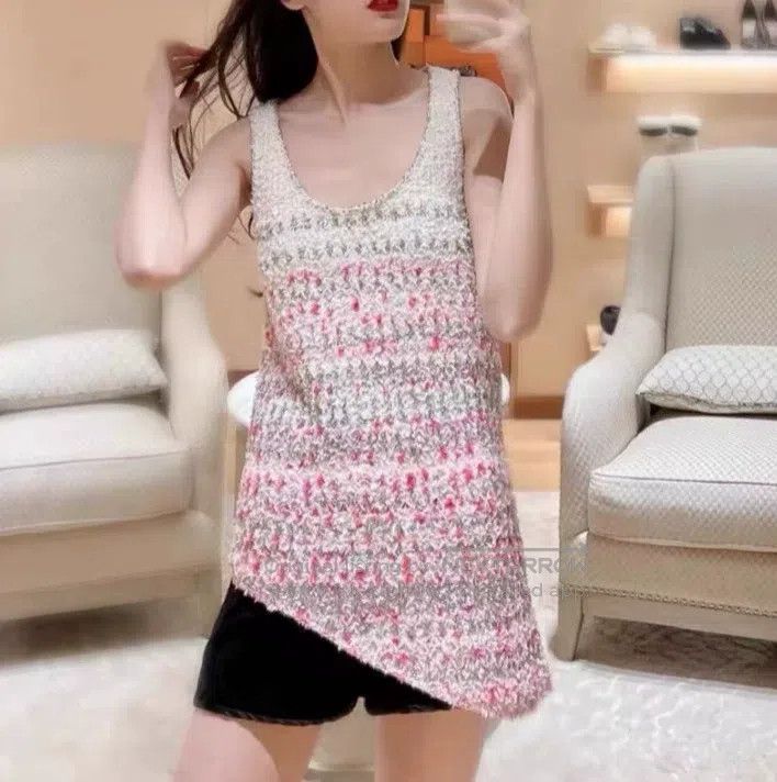Chanel Chanel Waterfall Series Irregular Vest Size XS / US 0-2 / IT 36-38 - 4 Thumbnail