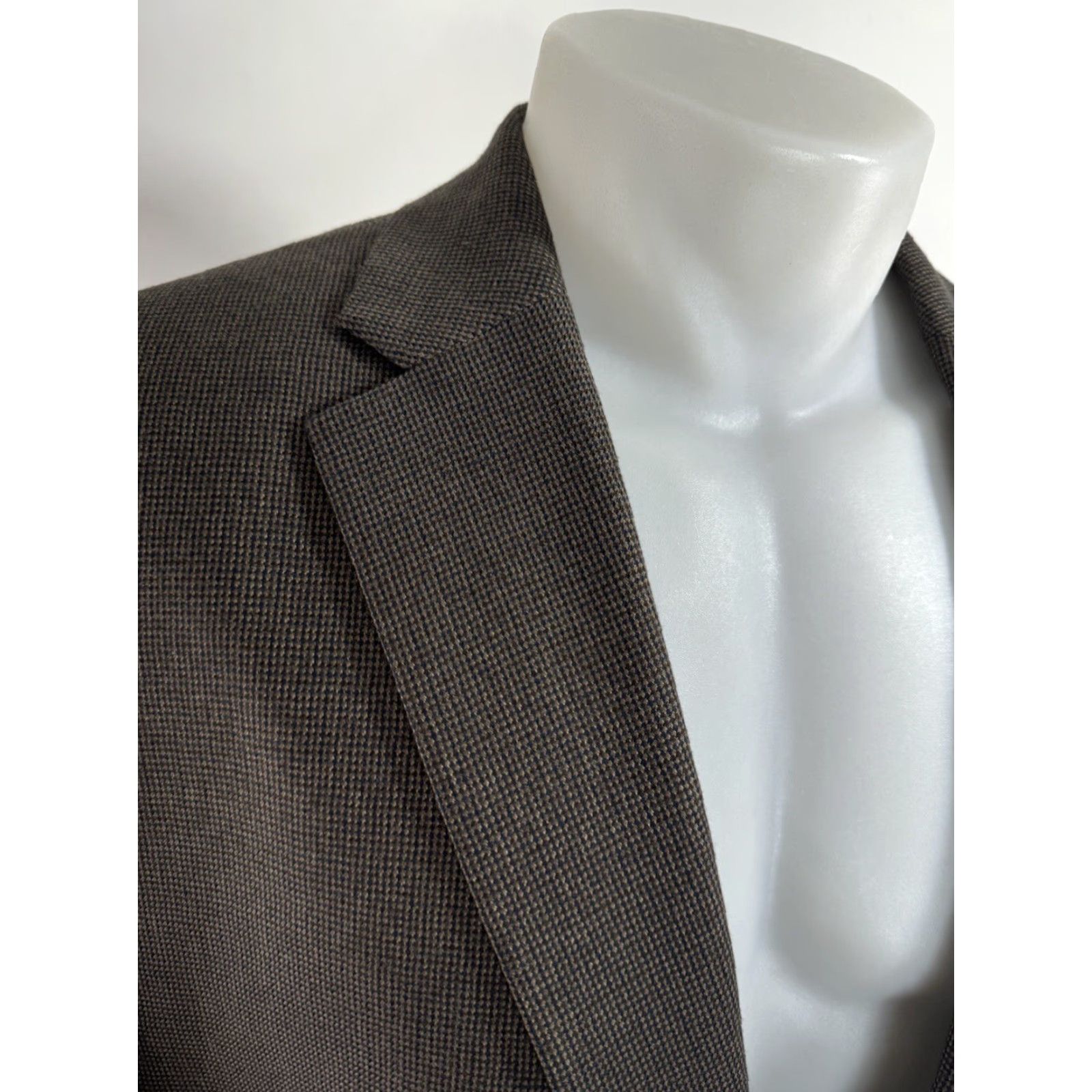 Ralph Lauren LAUREN RALPH LAUREN Blazer - Lexington 50 L UltraFlex - Brown - Big & Tall - 50 Long - Men Size 50R - 2 Thumbnail