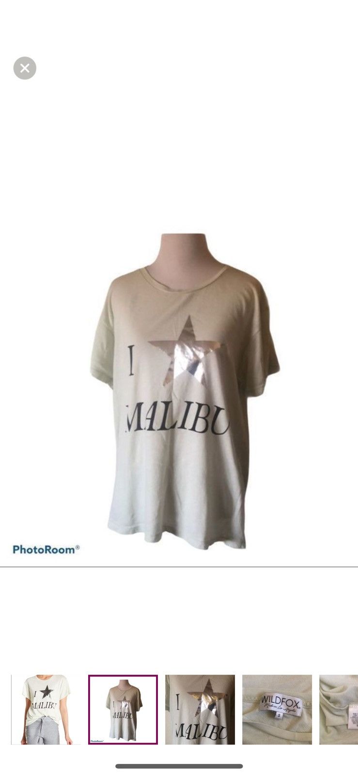 Wildfox Wildfox small Malibu’s star short sleeved tee Size S / US 4 / IT 40 - 1 Thumbnail