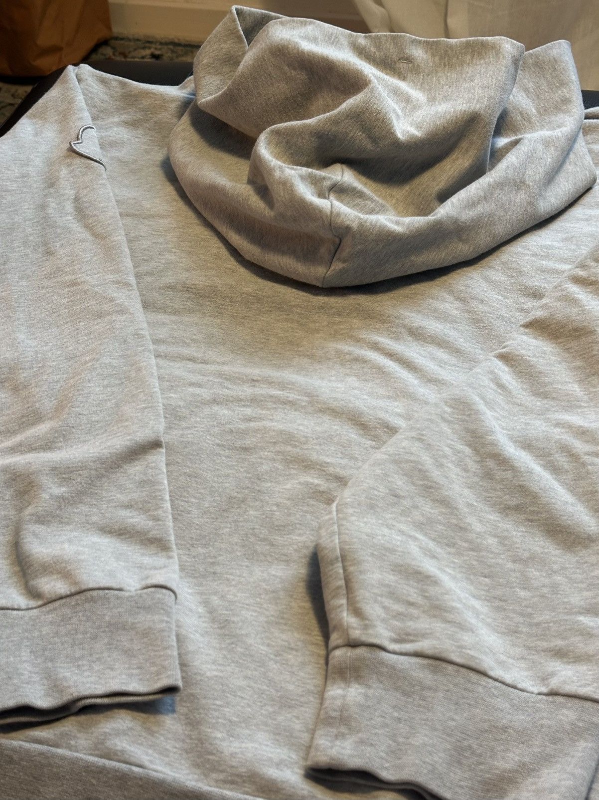 Moncler FELPA CON CAPPUCCIO HOODIE SWEATER Size US XXL / EU 58 / 5 - 7 Thumbnail