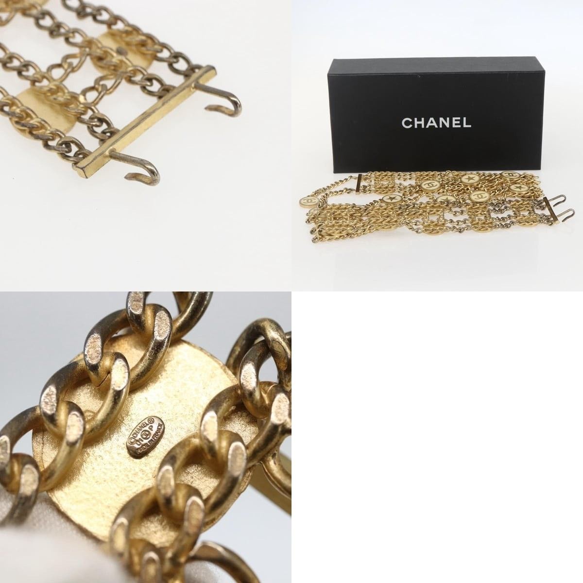 Chanel Chanel Chain Belt Metal Gold CC Size ONE SIZE - 5 Thumbnail