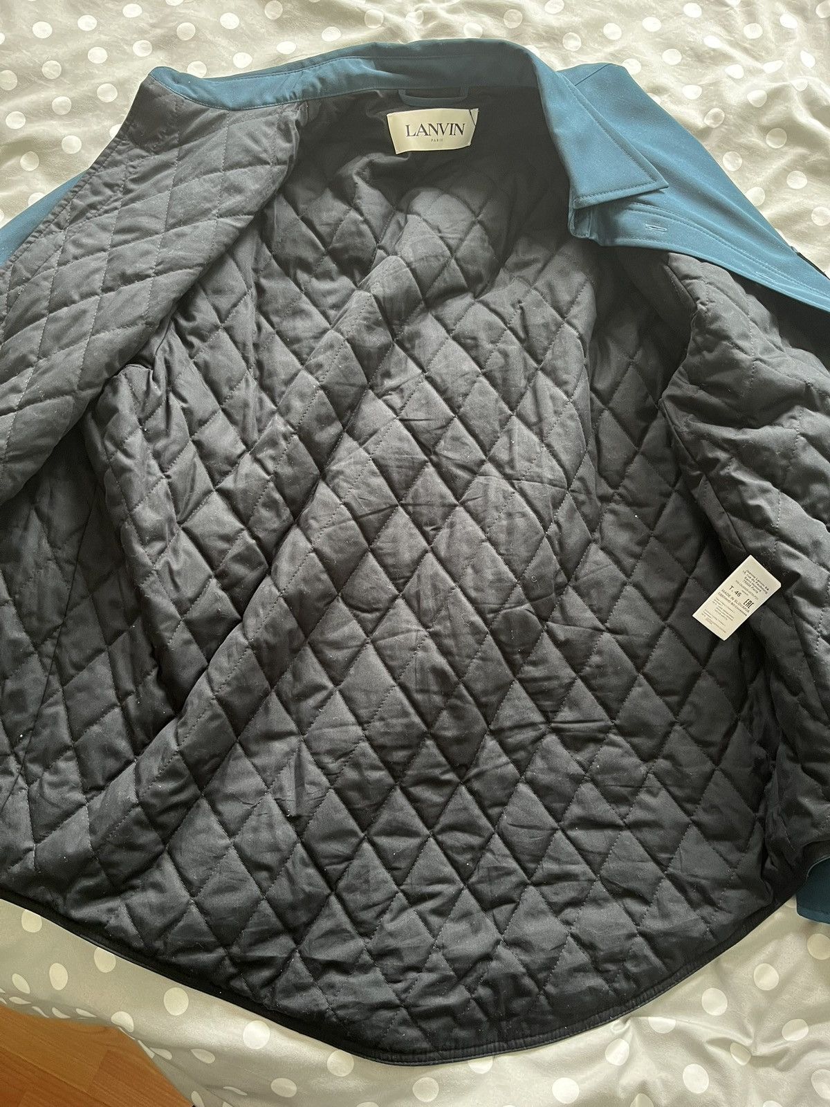 Lanvin Lanvin Quilted Overshirt Jacket – Virgin Wool – IT 46 M Size US M / EU 48-50 / 2 - 6 Thumbnail