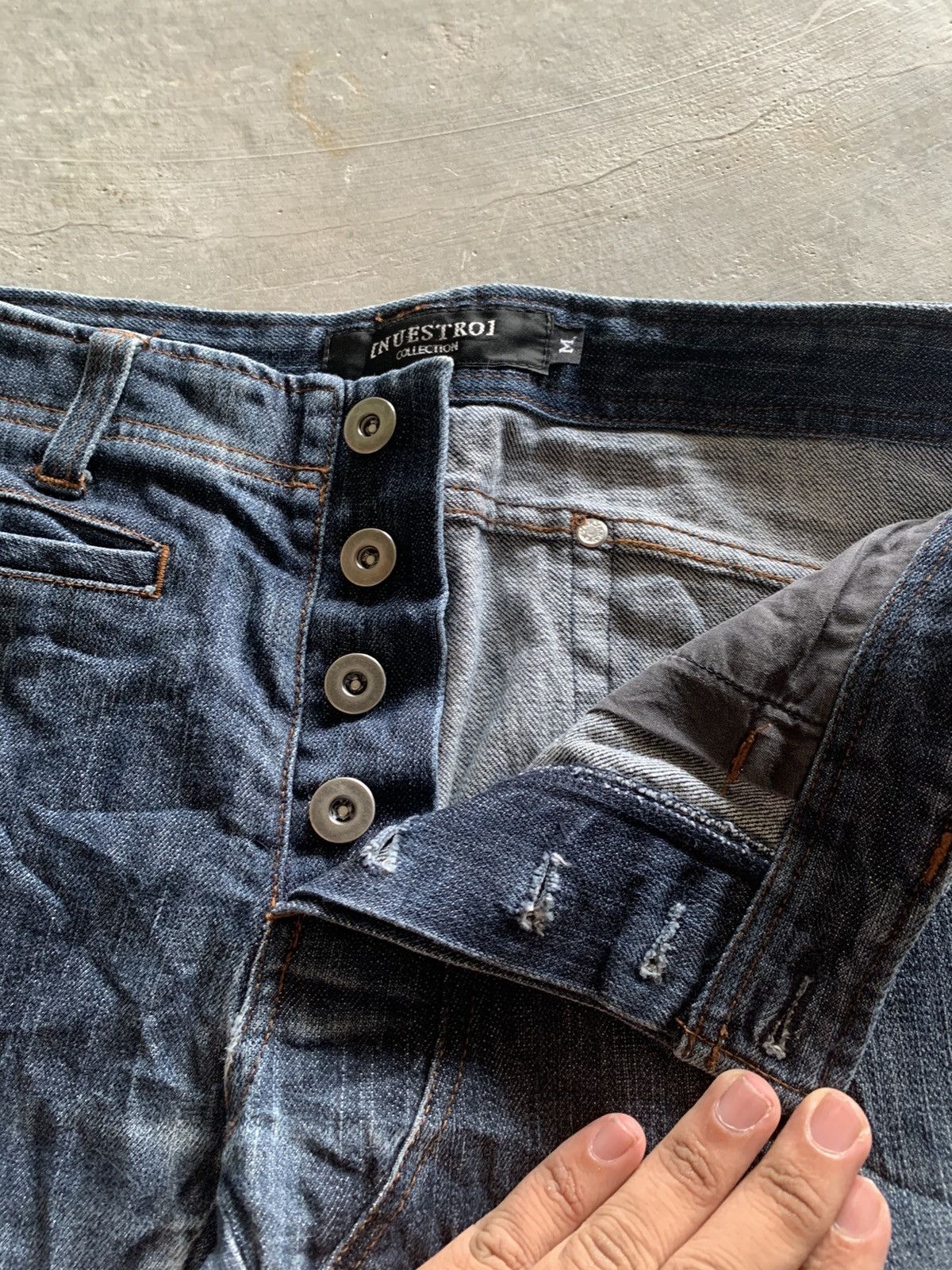 Hysteric Glamour × If Six Was Nine × Japanese Brand vintage japanese denim nuestro skinny fit Size US 33 - 4 Thumbnail