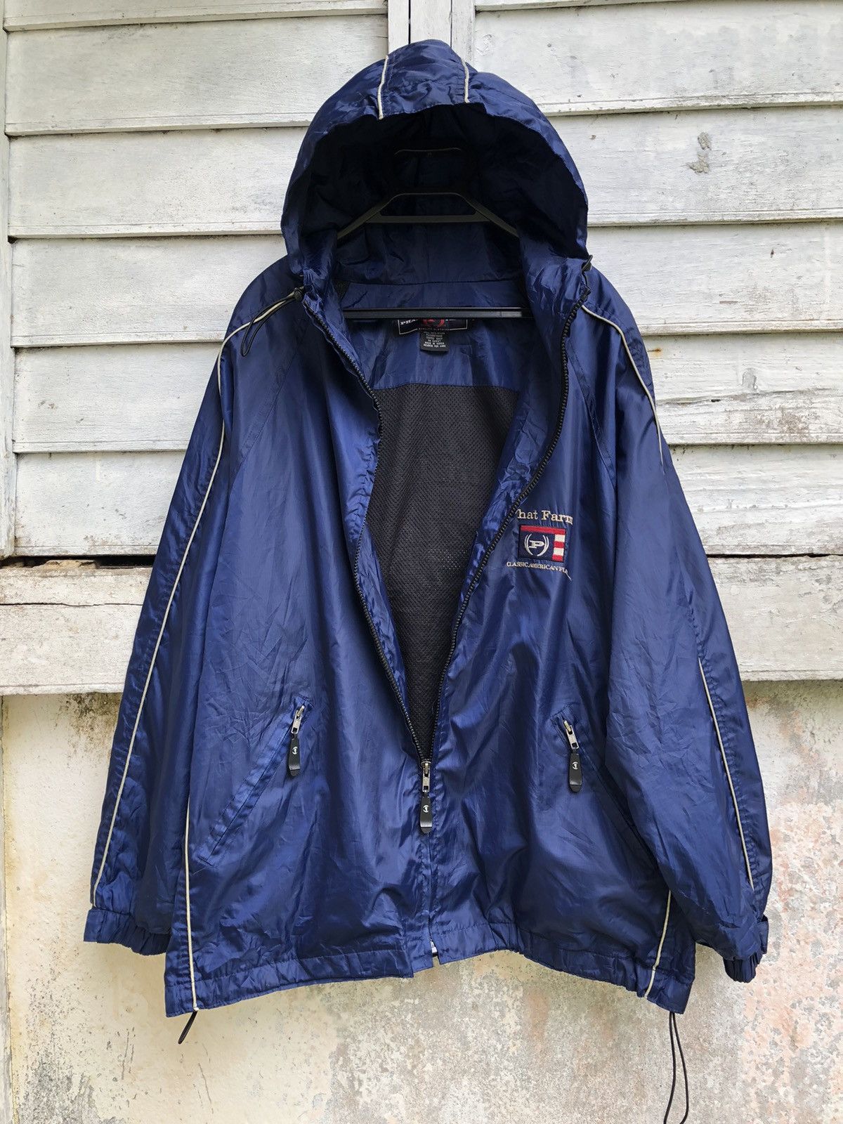 JNCO × Phat Farm Vintage Oversized Phat Farm Big Logo Windbreaker Size US L / EU 52-54 / 3 - 6 Thumbnail