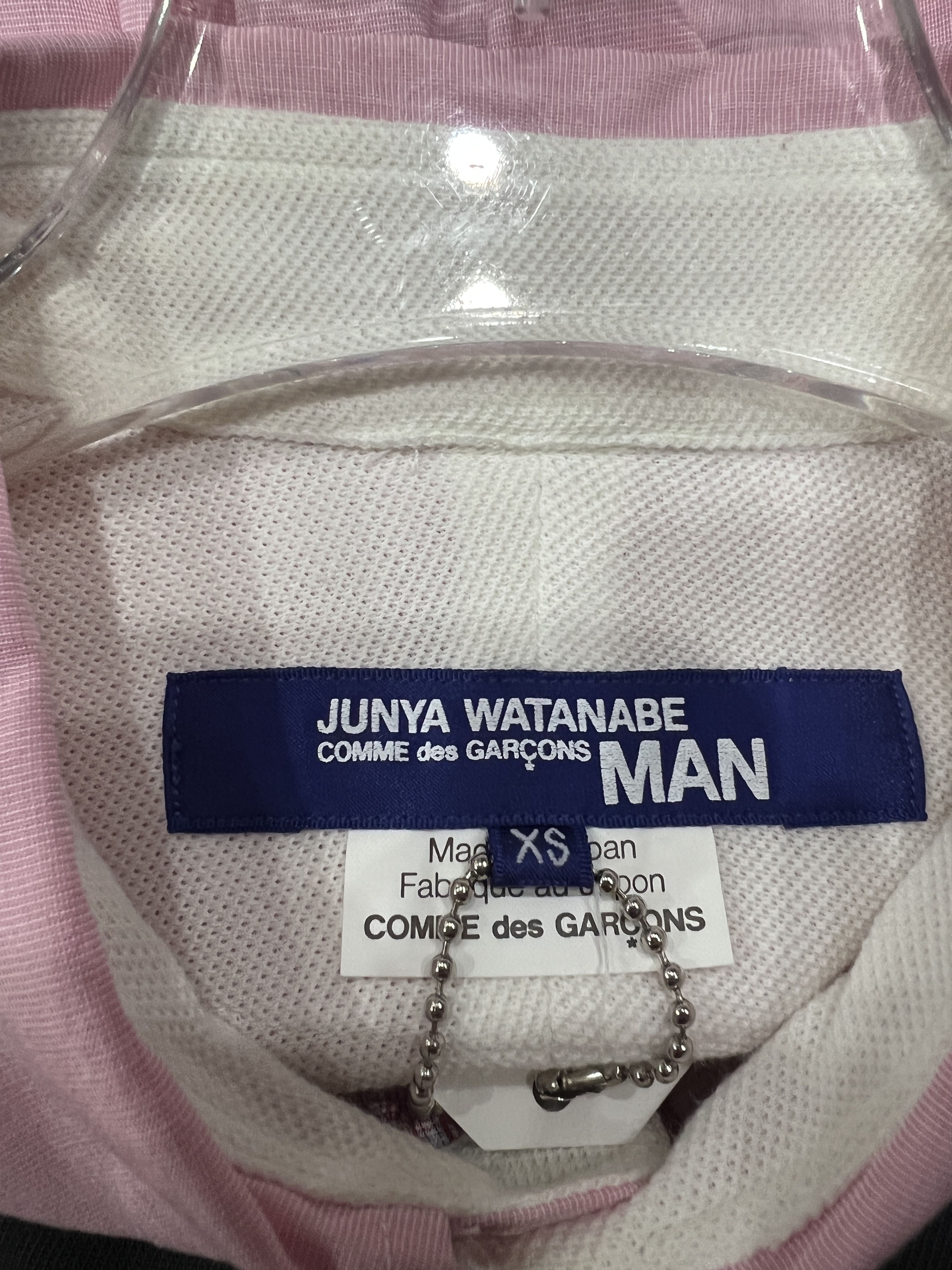 Junya Watanabe Junya Watanabe Comme des Garçons Man Pink Shirt Size US XS / EU 42 / 0 - 4 Thumbnail