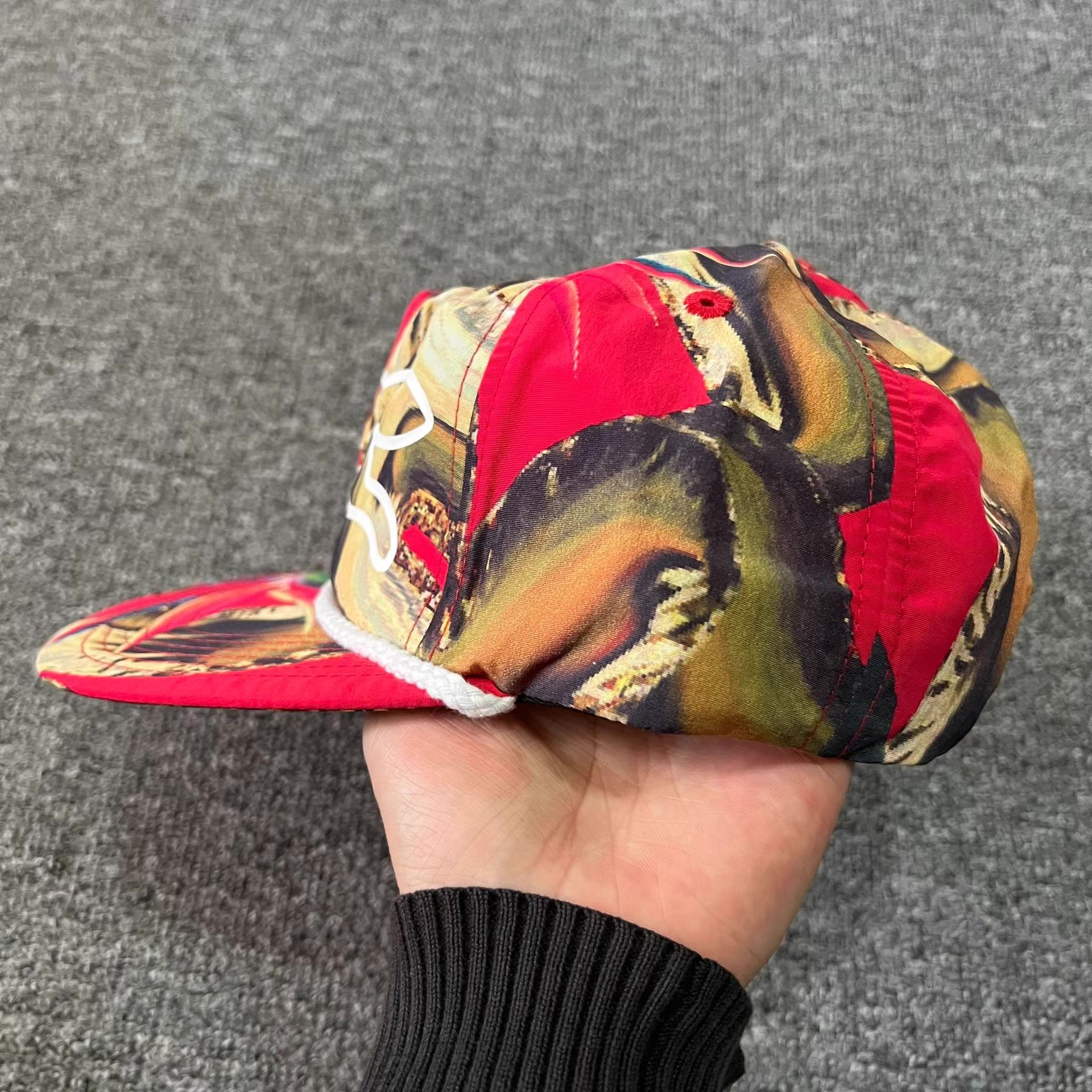 Billionaire Boys Club BBC ICECREAM Flying Dog Flat Brim Baseball Cap Q7 Size ONE SIZE - 7 Thumbnail