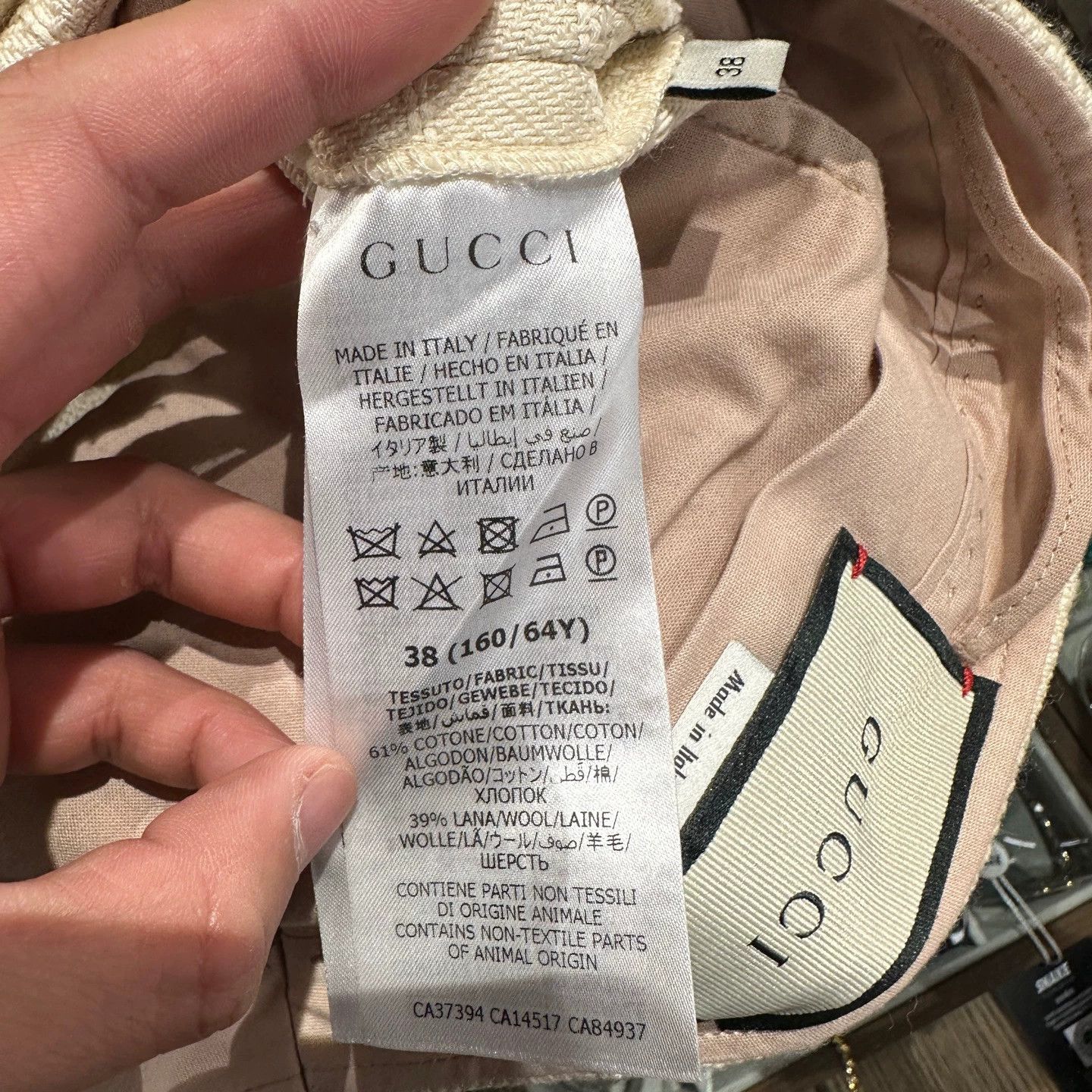 Gucci Gucci mar295 Horsebit Check Wool Shorts 38 EU Size 26" / US 2 / IT 38 - 4 Thumbnail