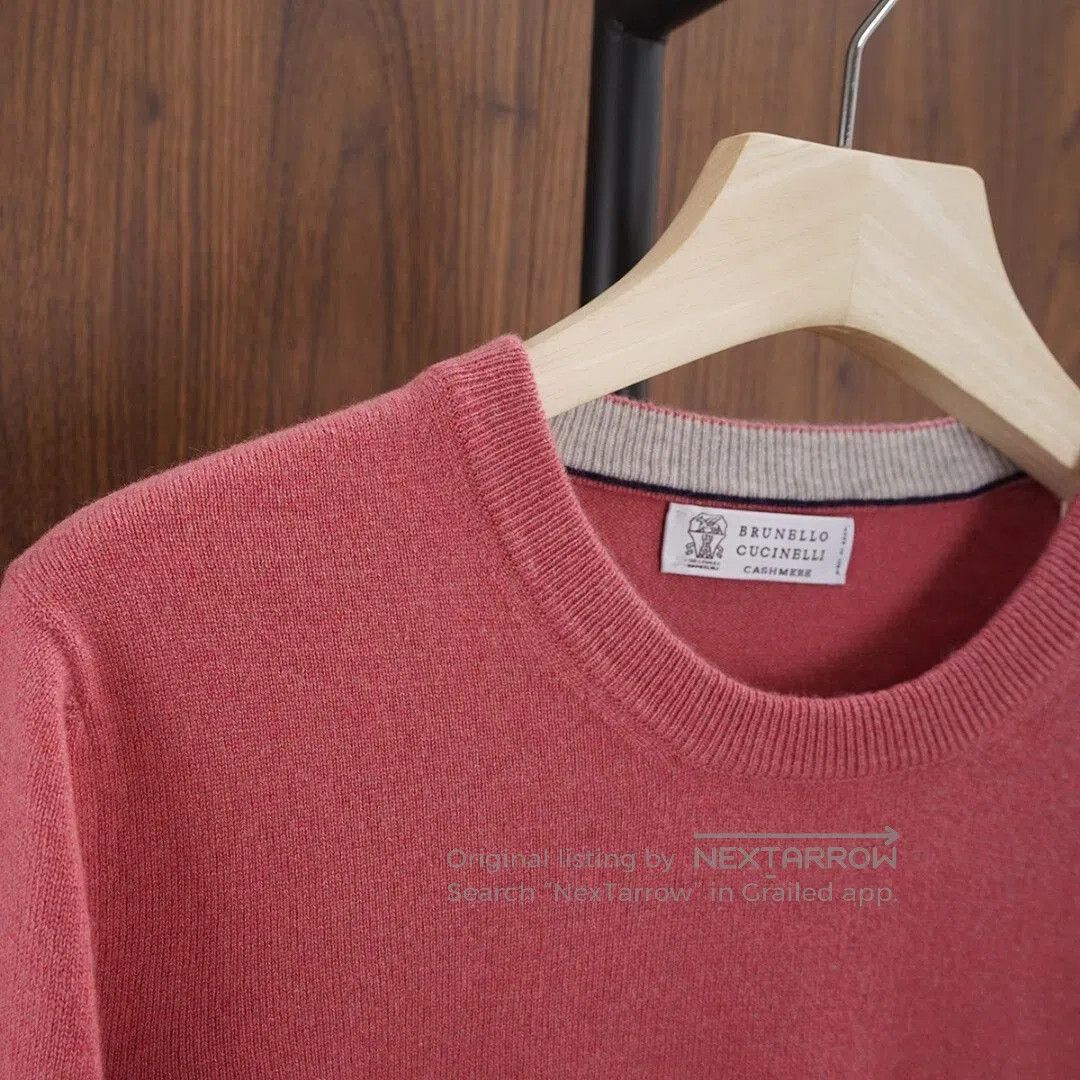 Brunello Cucinelli Brunello Cucinelli Cashmere Sweater. Size L / US 10 / IT 46 - 3 Thumbnail