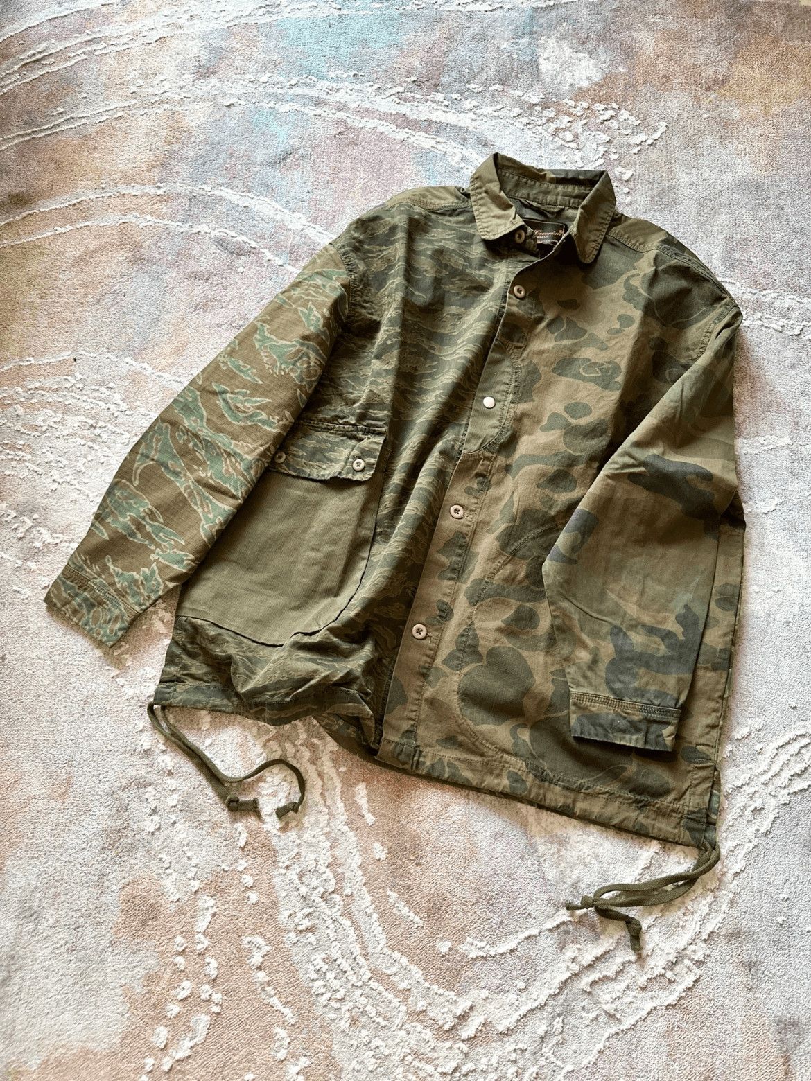 Sz 4 Undercover Military Camo Jacket