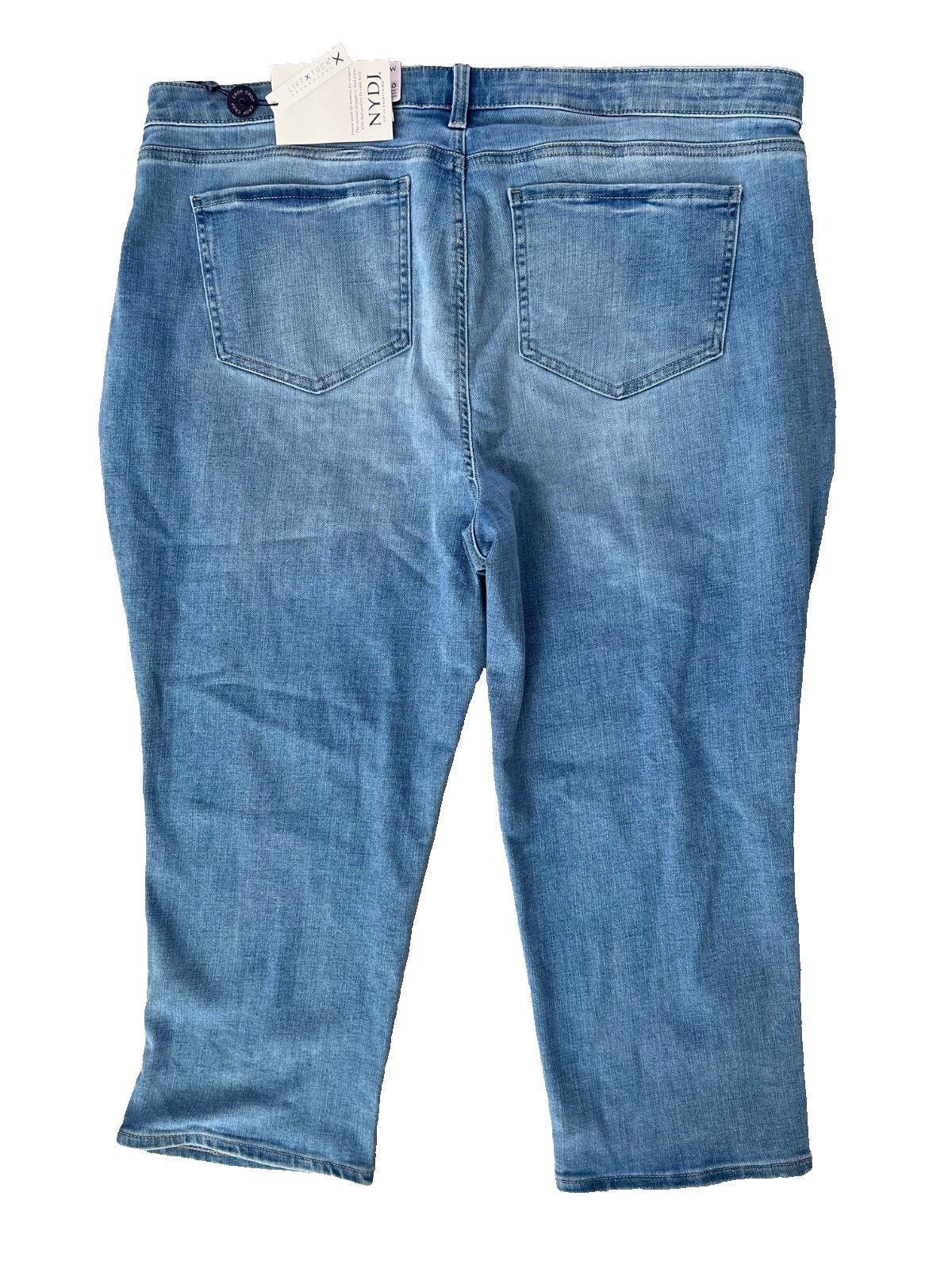 NYDJ NYDJ Marilyn High Rise Straight Ankle Jeans Easley ( 20W ) Size 42" / US 20 - 4 Thumbnail