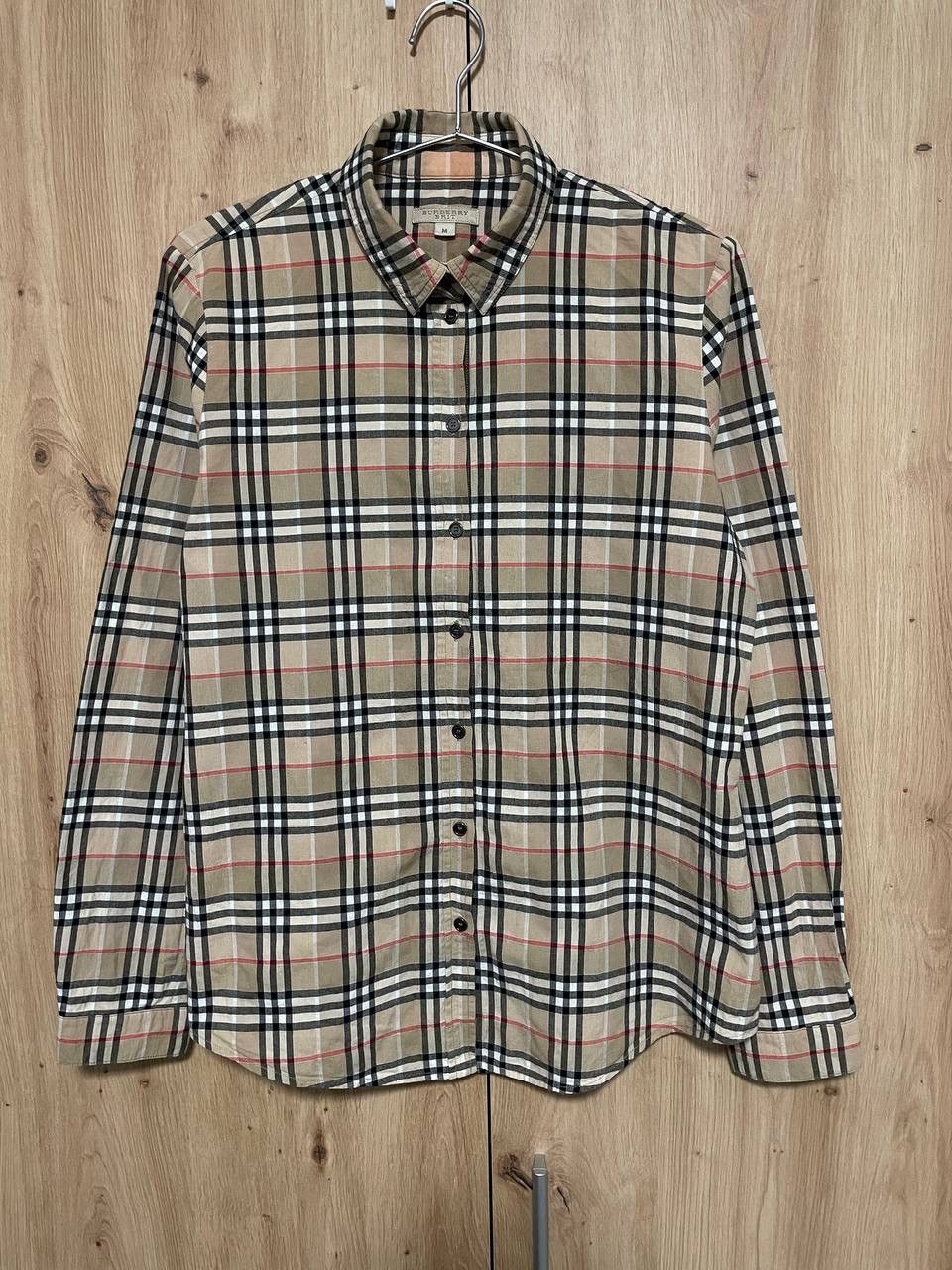 Burberry Burberry Full Cell Shirt Luxury M Size Size US M / EU 48-50 / 2 - 1 Thumbnail