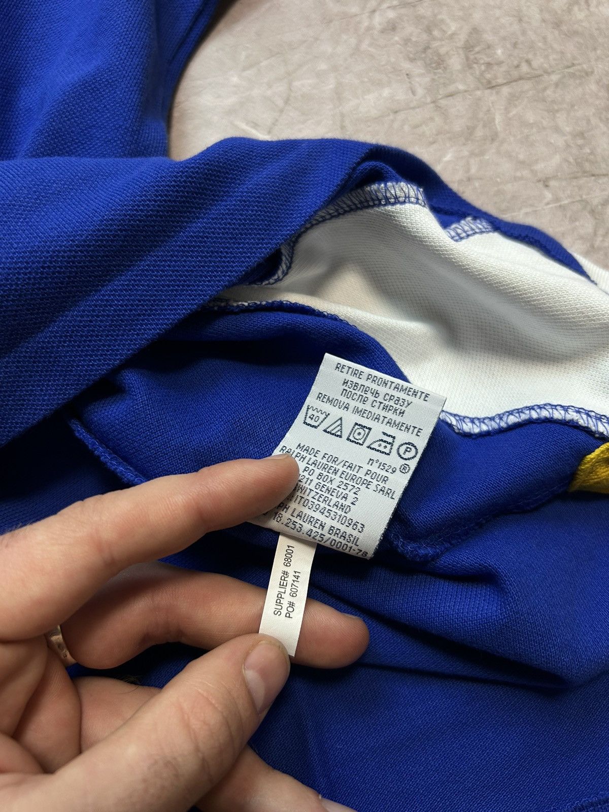 Polo Ralph Lauren Vintage Polo Ralph Lauren USA Polos Rugby Size US XL / EU 56 / 4 - 9 Thumbnail
