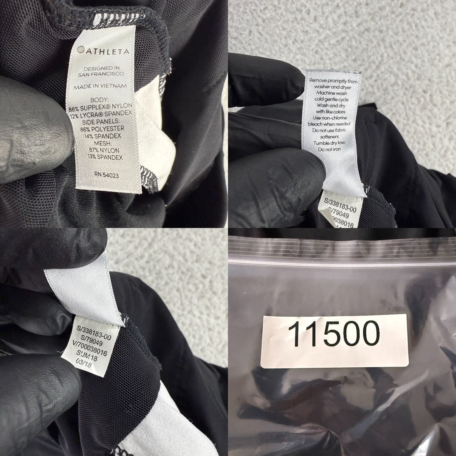 Athleta Athleta Metro Track Jogger Pants Womens XS Black Drawstring Pull On Athletic Wear Tapered Inseam 27 in Athleisure Collection Size 26" / US 2 / IT 38 - 10 Thumbnail