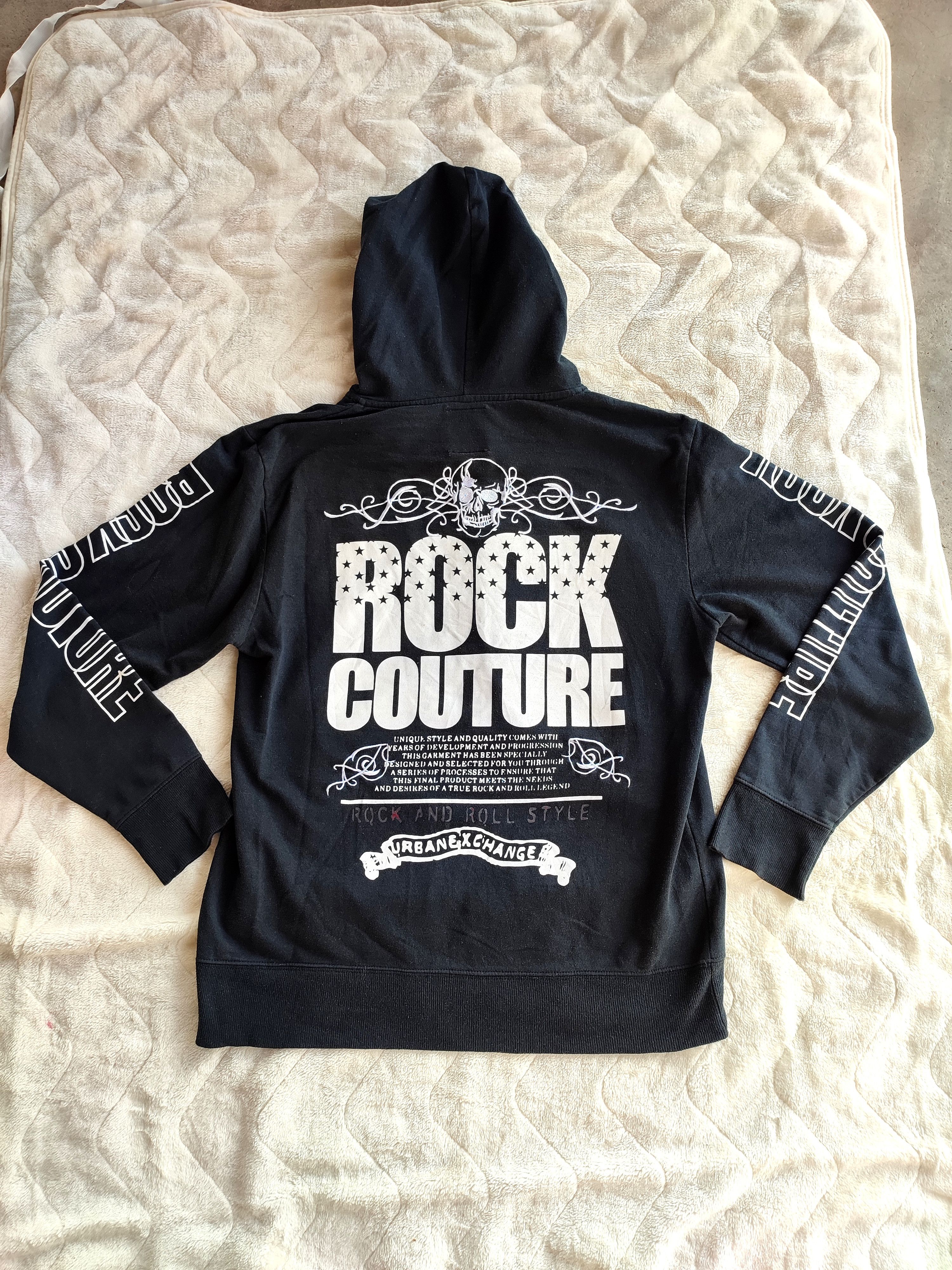 Crazy Vintage Rock Couture Hoodies