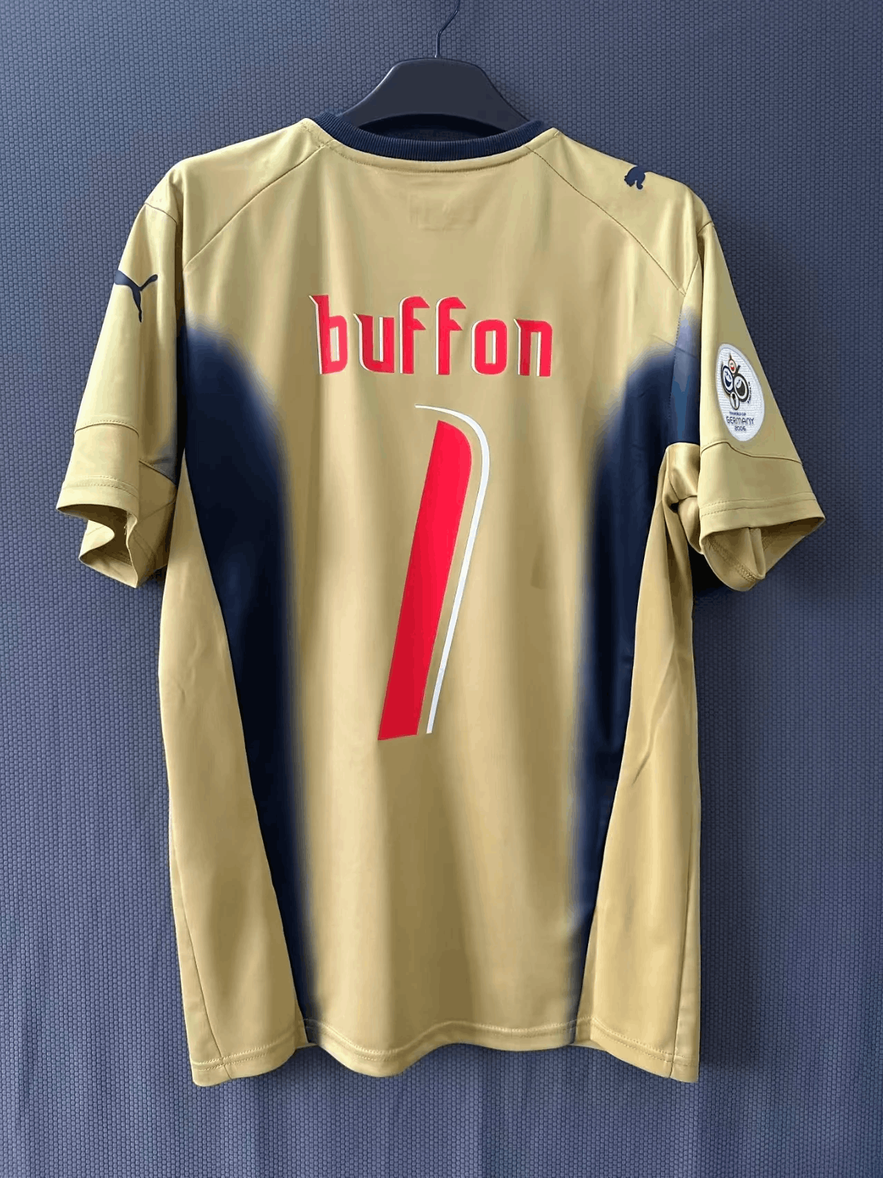 Other 2006 World Cup Italy 1 Gianluigi Buffon Jersey Size US L / EU 52-54 / 3 - 2 Thumbnail