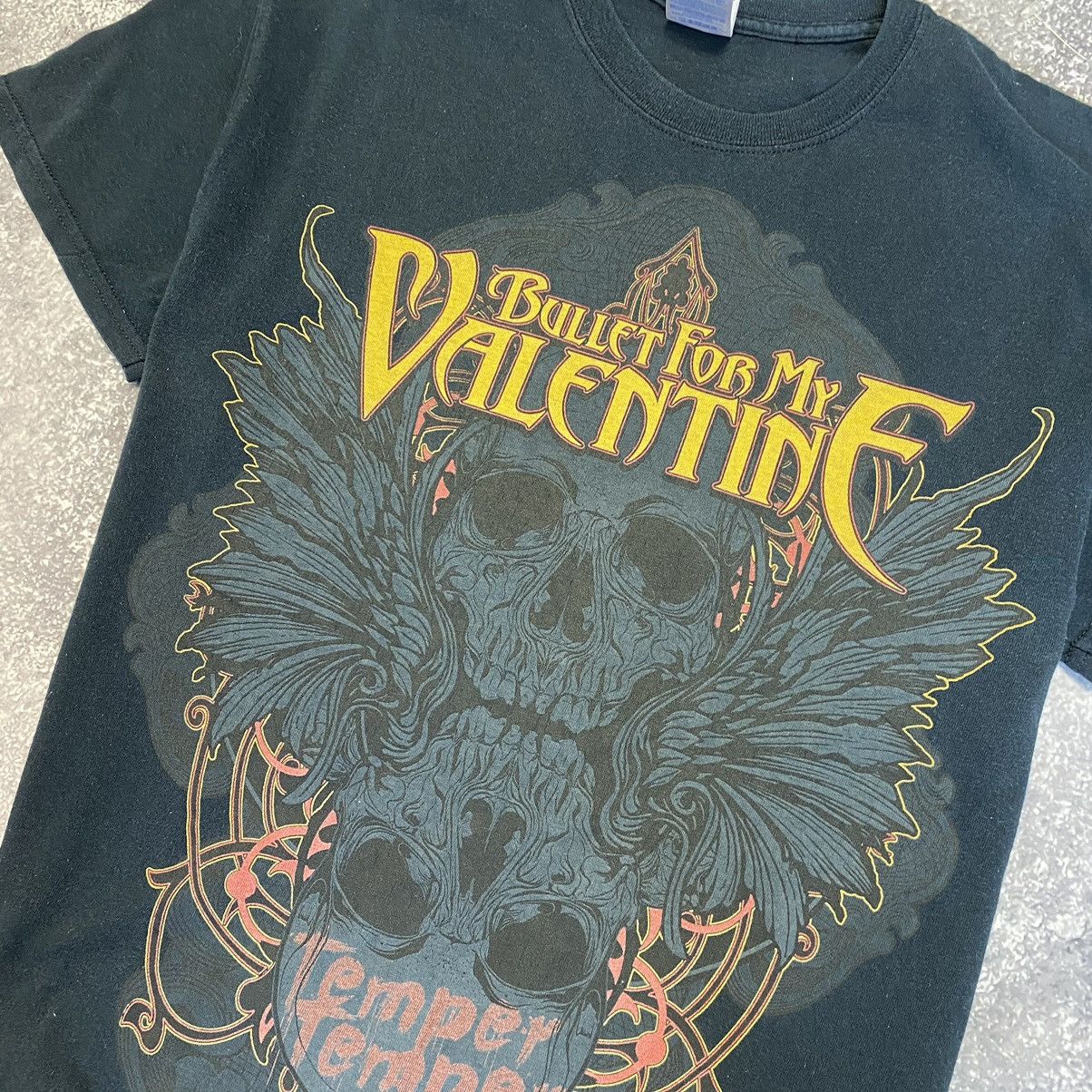 Band Tees Vintage Bullet For My Valentine Big Graphic logo band tee Size US M / EU 48-50 / 2 - 5 Thumbnail
