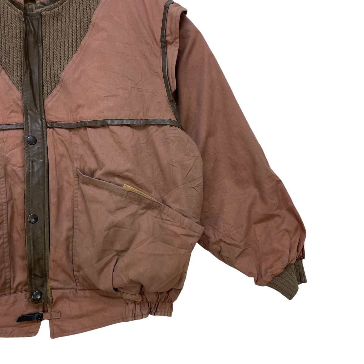 Japanese Brand 💥Vintage Italian Designer Giugiaro Uomo Bomber Jacket Size US M / EU 48-50 / 2 - 8 Thumbnail