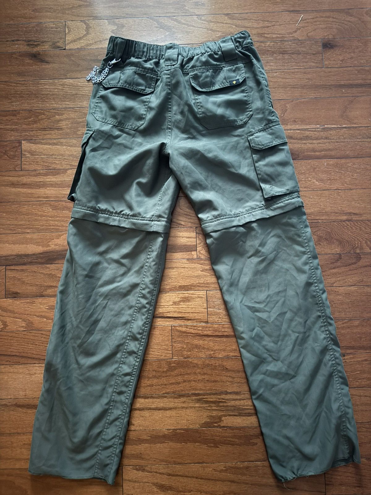 Vintage Vintage Army Cargo Pants Size US 29 - 3 Thumbnail