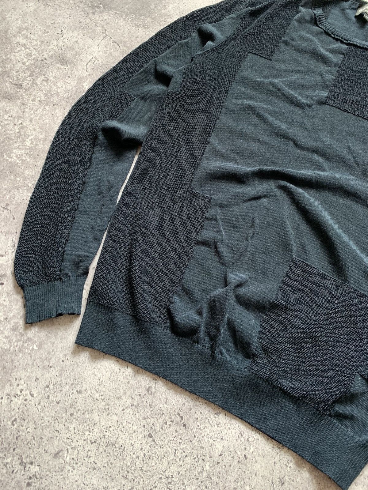 Emporio Armani 🔥EMPORIO ARMANI AVANT GARDE OLD MONEY CHAINMAIL SWEATER Size US L / EU 52-54 / 3 - 6 Thumbnail