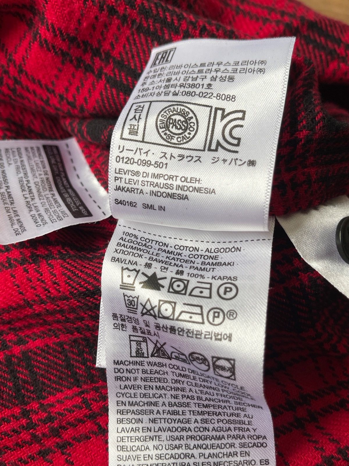 Levi's LEVI'S Justin Timberlake Plaid Flannel Overshirt Jacket M Size US M / EU 48-50 / 2 - 9 Thumbnail