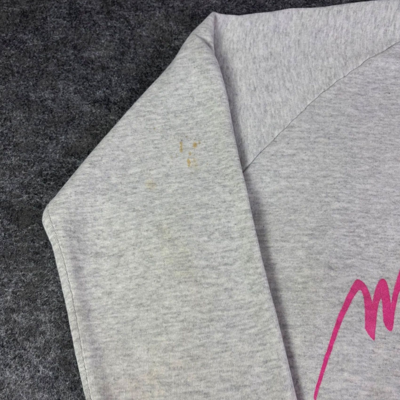 Jerzees VINTAGE Jerzees Sweatshirt MX WMGK Radio Gray XL Raglan Mens Crew Neck Graphic Print 80s Size US XL / EU 56 / 4 - 7 Thumbnail