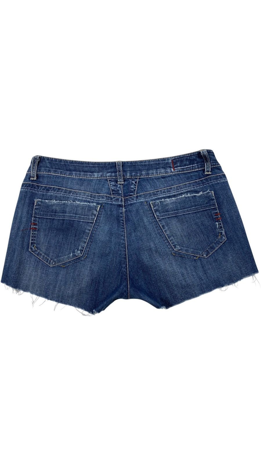 Marithe + Francois Girbaud LASTDROP🔥Y2K Le Jean De Marithe Francois Girbaud Mini Shorts Size 34" / US 12 / IT 48 - 2 Thumbnail