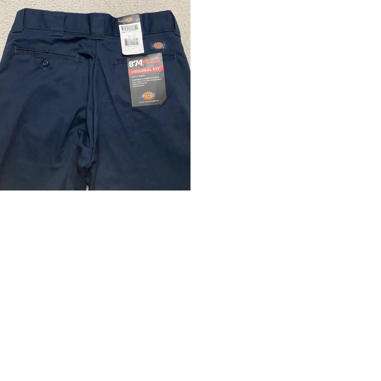 Dickies NWT Dickies 874 Mens Pants 32x32 Blue Original Fit Straight Leg Chino New Size US 32 / EU 48 - 9 Thumbnail