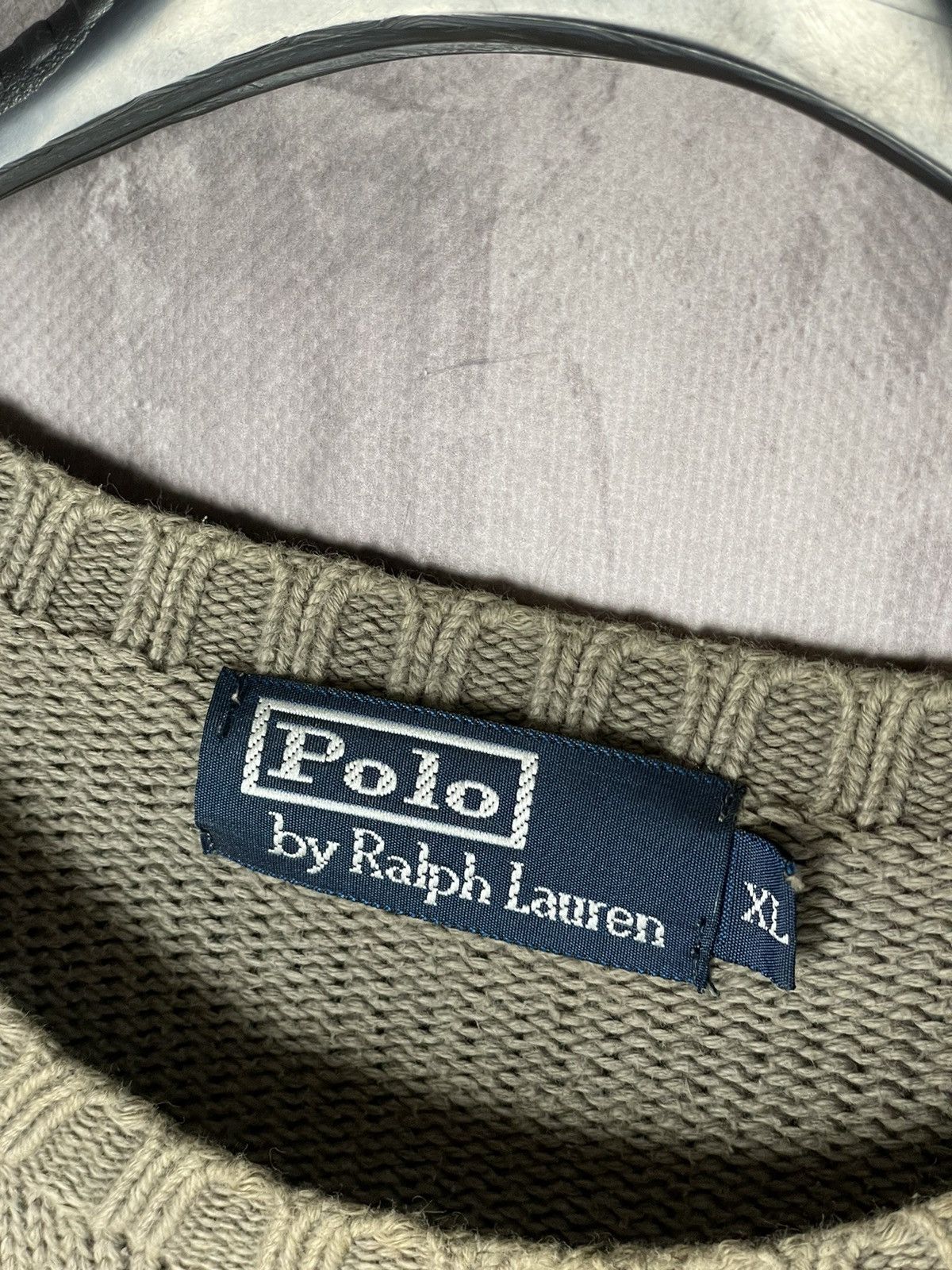 Japanese Brand × Polo Ralph Lauren × Vintage Vintage Y2k Polo Ralph Lauren Knitwear Crew Neck Sweater Size US XL / EU 56 / 4 - 8 Thumbnail