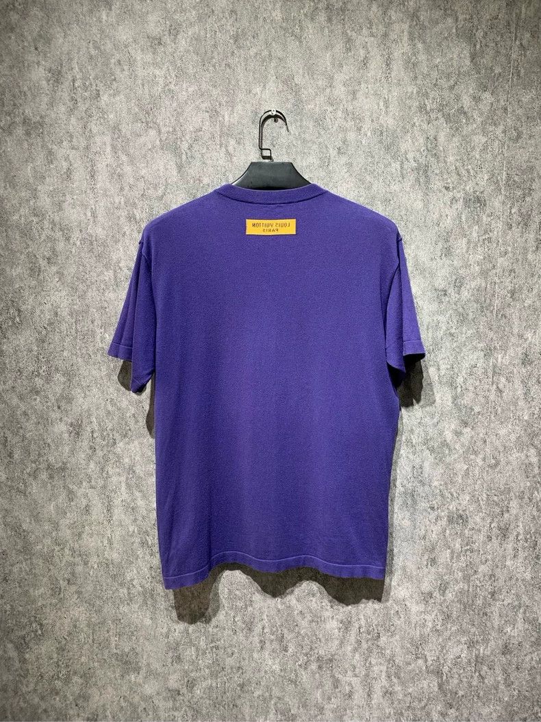 Louis Vuitton Louis Vuitton Knitted embroidered slogan short sleeve 2501- Size US M / EU 48-50 / 2 - 2 Thumbnail