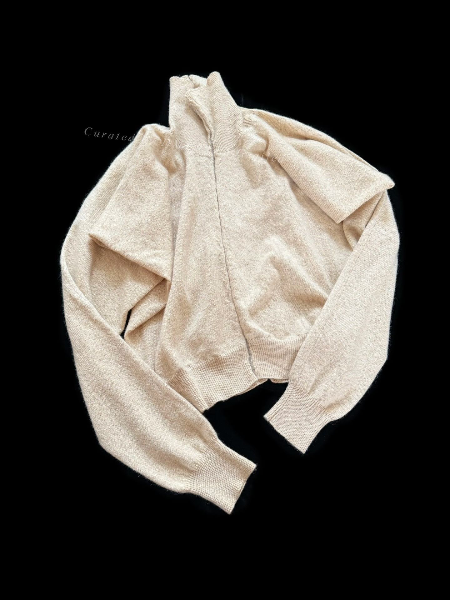 Rei Kawakubo Comme des Garçons 1997 Kite Sleeve Cashmere Sweater Size M / US 6-8 / IT 42-44 - 1 Thumbnail