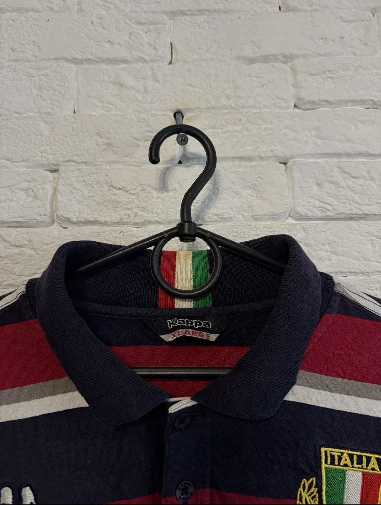 Kappa Kappa Italy Rugby Shirt Longsleeve Football Jersey Sz XL Size US XL / EU 56 / 4 - 3 Thumbnail