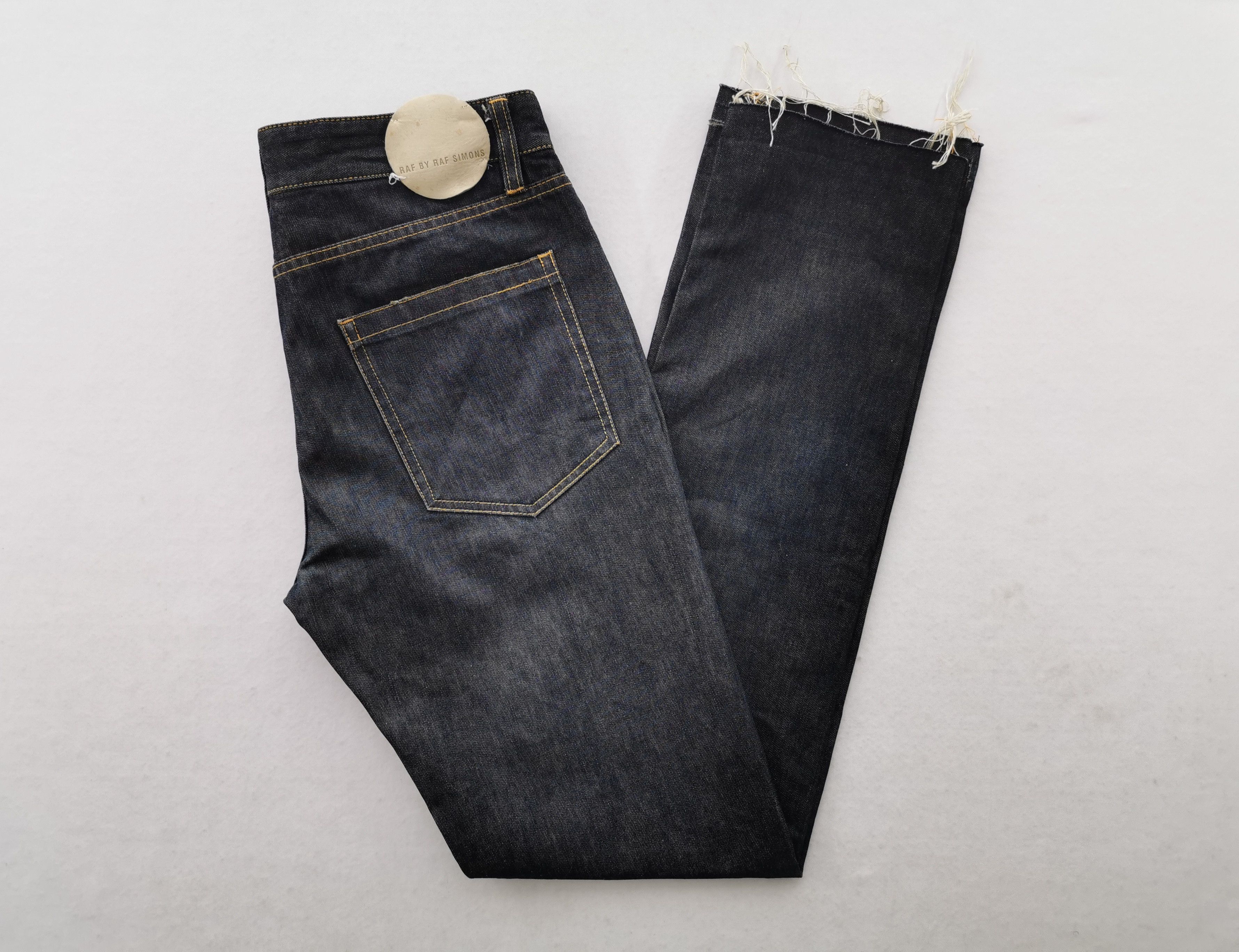 Raf Simons Vintage 90s Raf Simons Denim Made In Italy Size 33 Size US 33 - 5 Thumbnail