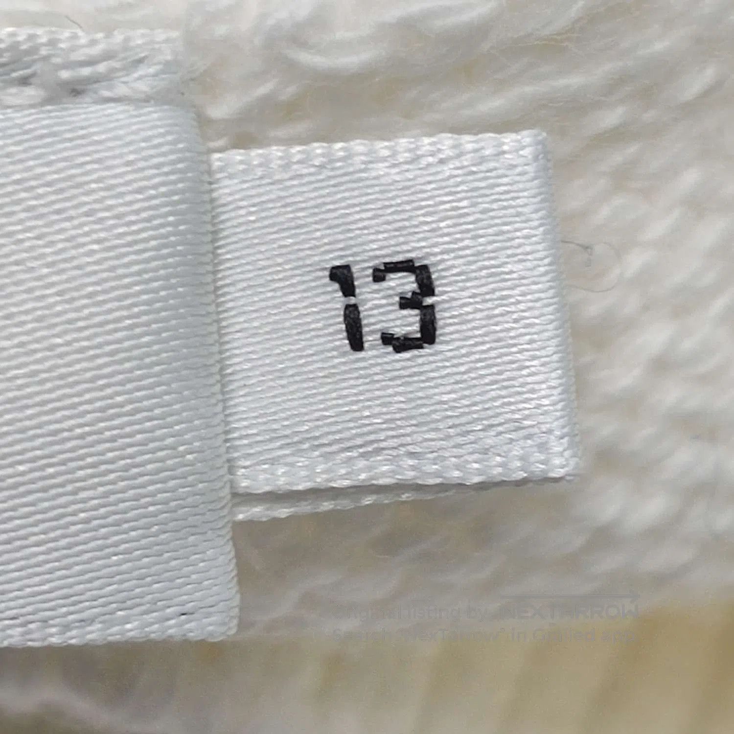 Dior Dior Kids White Cotton Round Neck Vest. Size XS / US 0-2 / IT 36-38 - 5 Thumbnail