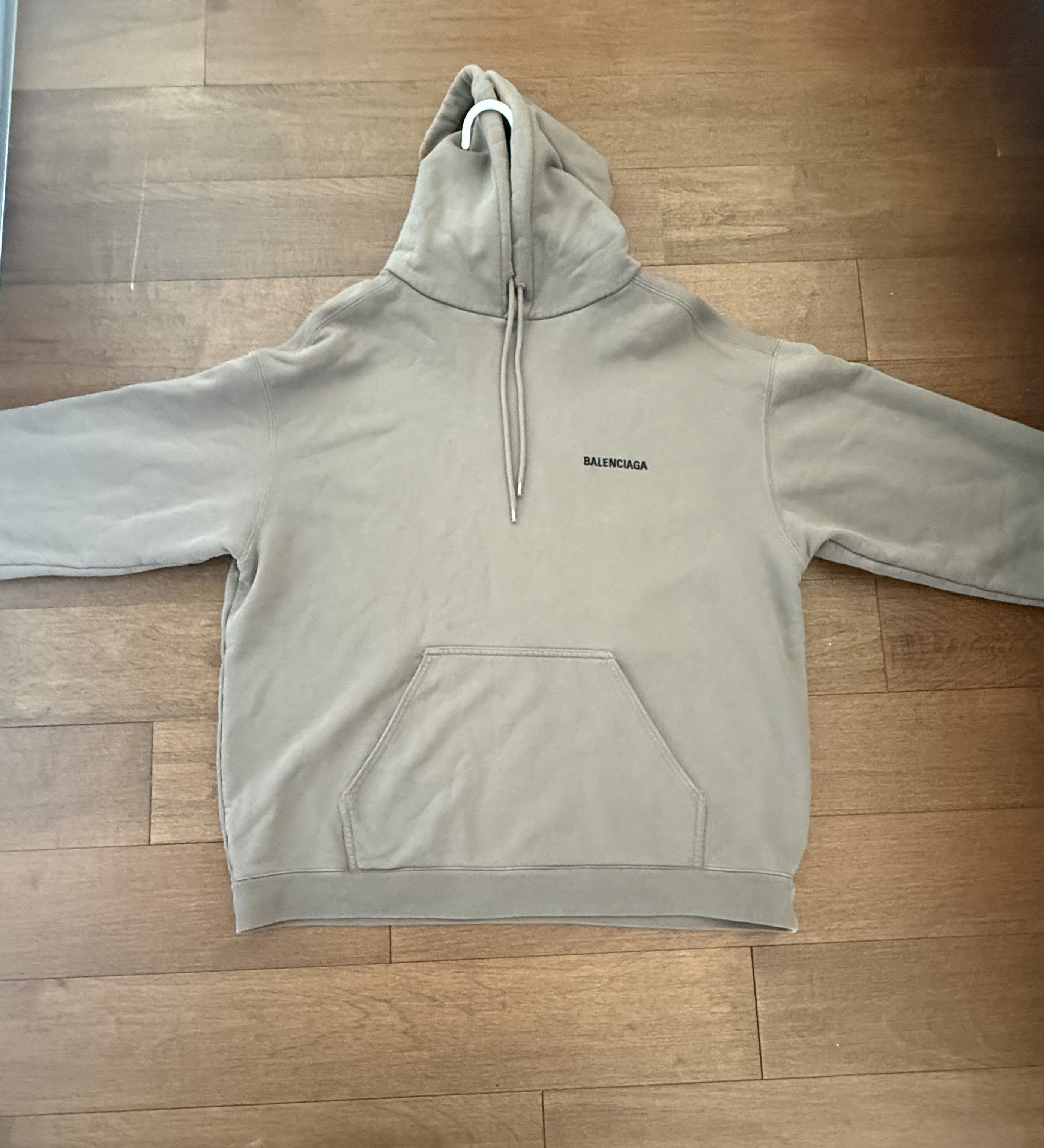 Balenciaga Balenciaga Brown Logo Hoodie Size US L / EU 52-54 / 3 - 1 Thumbnail