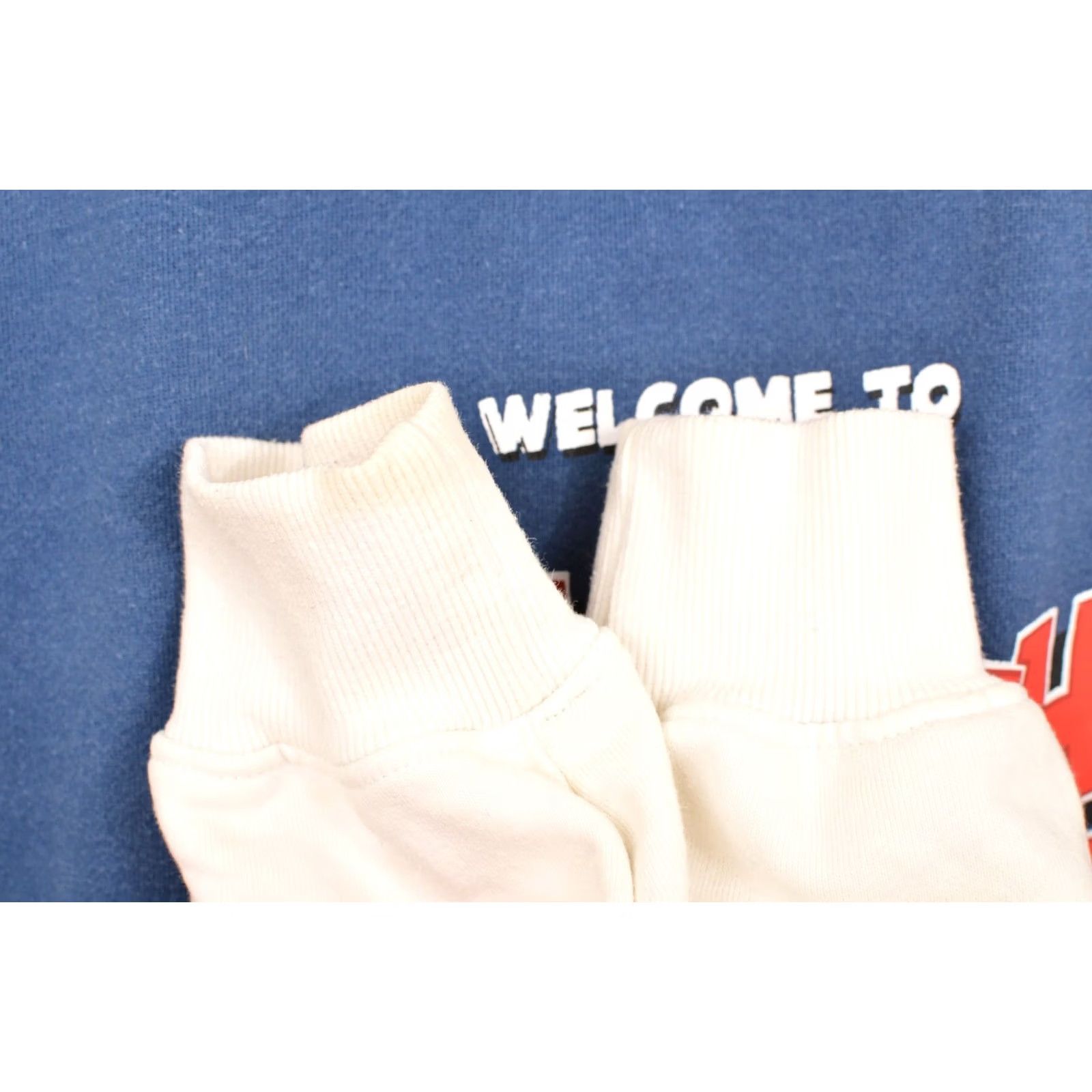 Vintage DDP Tgfbro Ltd Childish Vintage Pullover Hoodie XXL Adult Blue Pullover Hoodie Clothing Mens Size US XXL / EU 58 / 5 - 6 Thumbnail