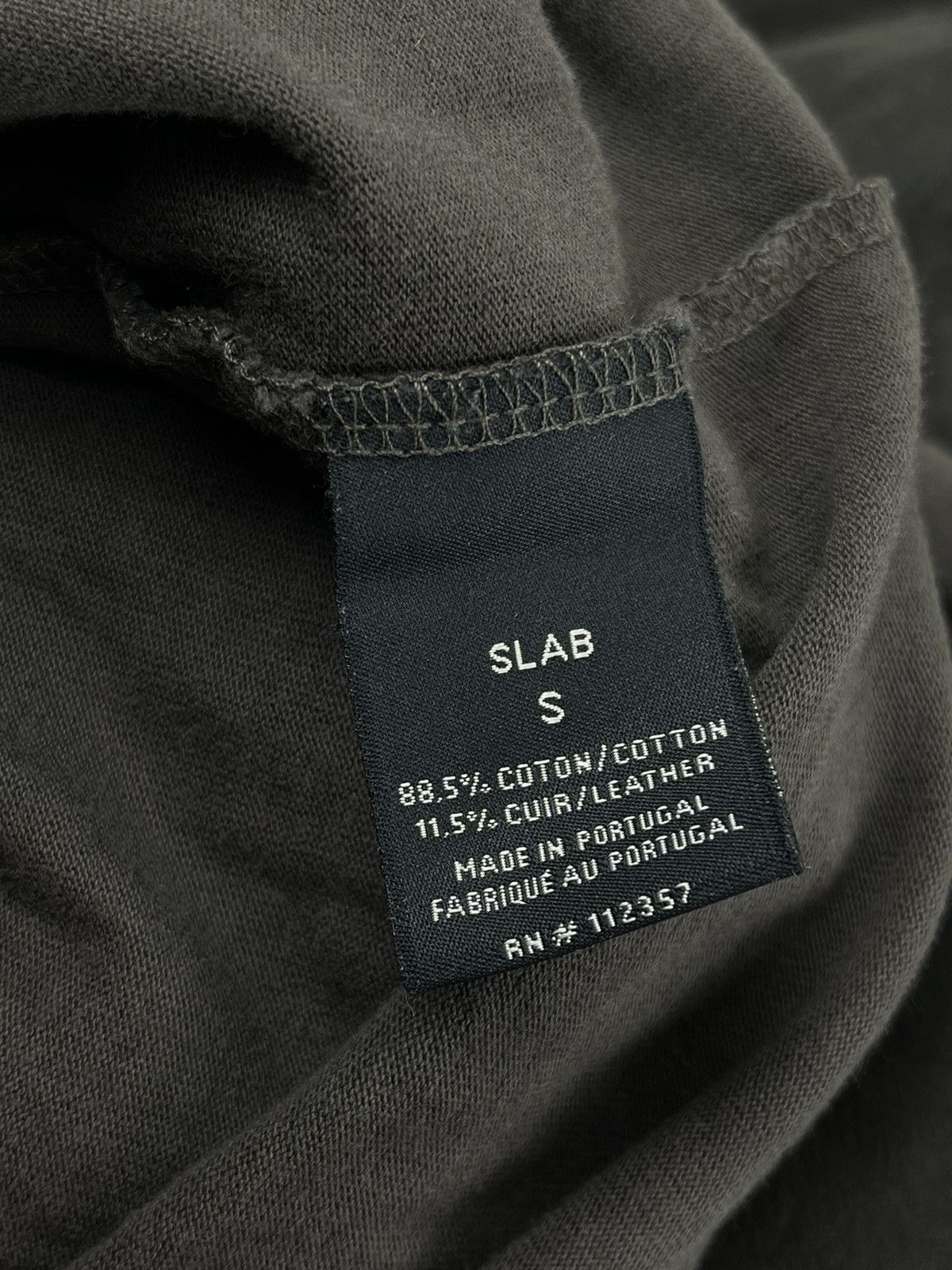 Rick Owens Rick Owens SLAB Leather Layered Longsleeve Crewneck Shirt Size US S / EU 44-46 / 1 - 8 Thumbnail