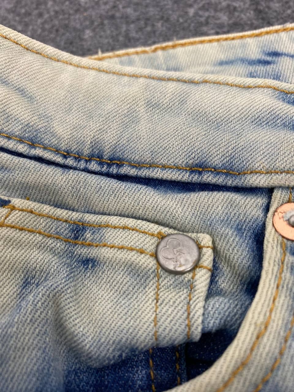 H&M & denim by H&M acid wash distressed denim Size US 32 / EU 48 - 9 Thumbnail