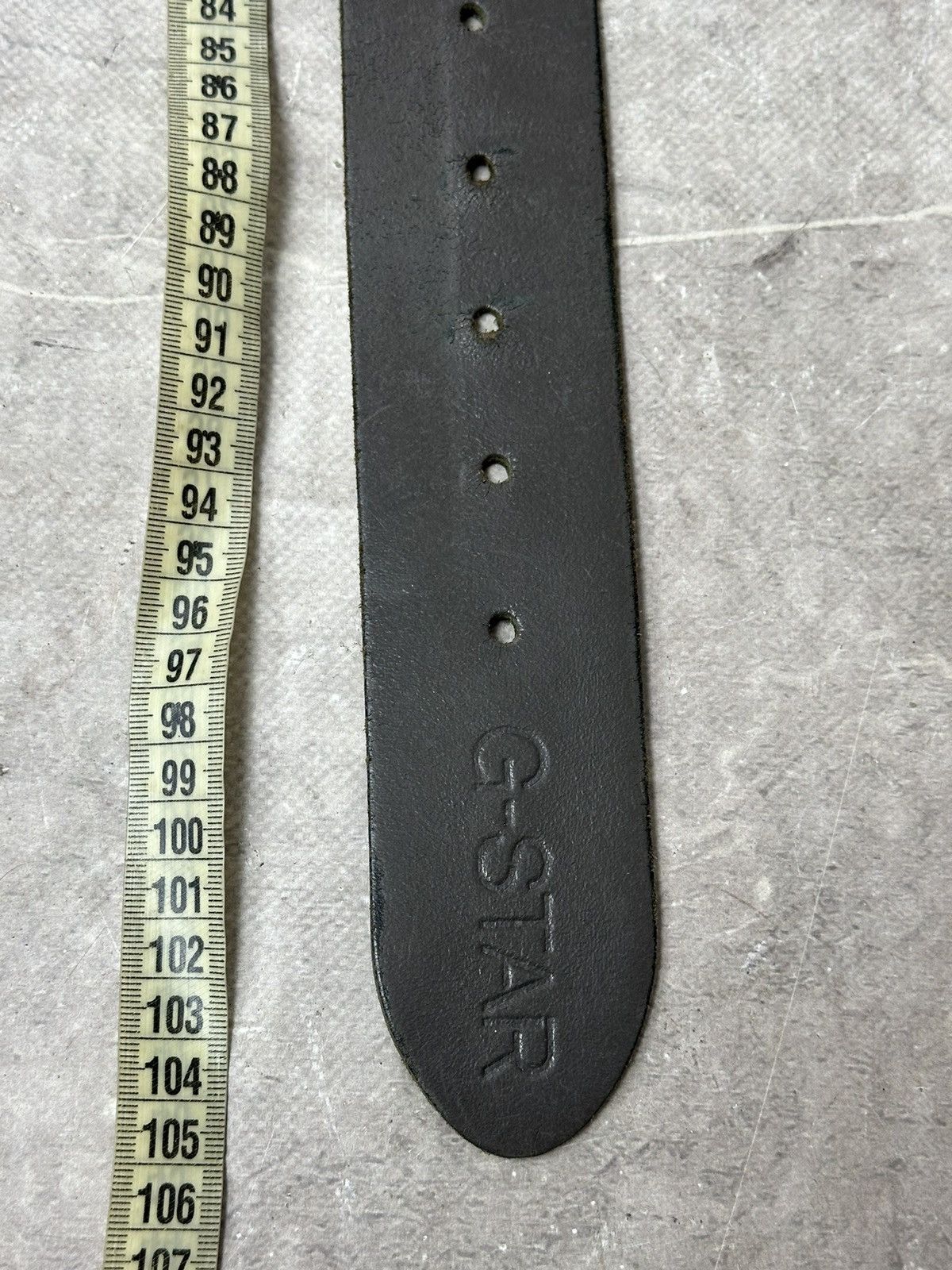 G-Star Vintage B.B Simon Leather Belts Hysteric Glamour Diesel Y2K Size ONE SIZE - 7 Thumbnail